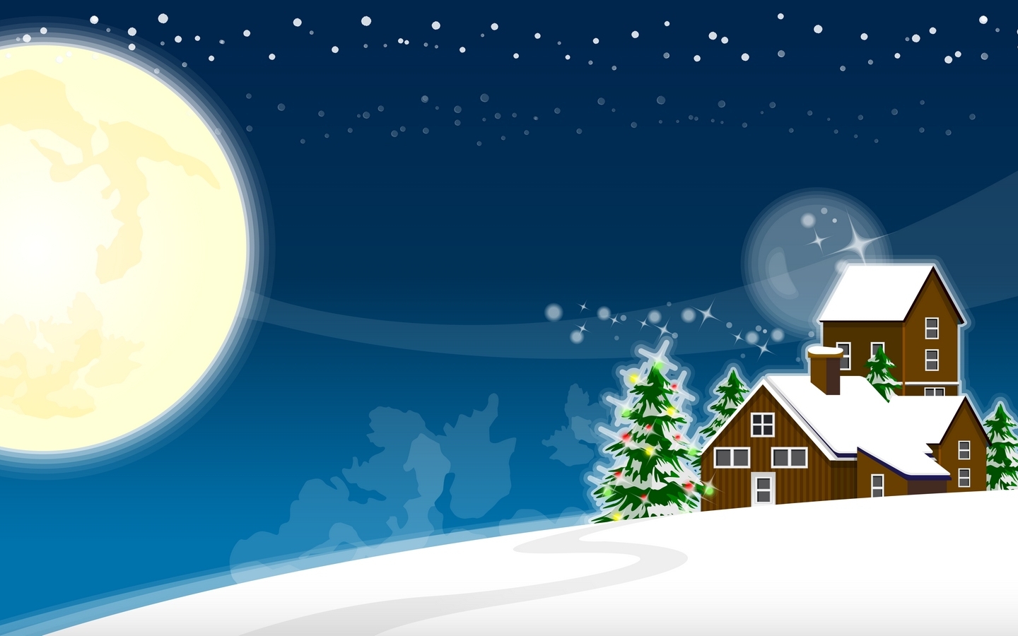 Download background holidays, background, new year, blue
