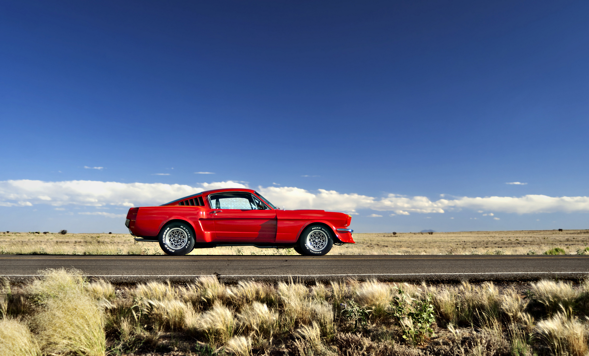 Автомобиль горизонт. Форд Мустанг 1965 в пустыне. Ford Mustang 1965 на дороге. Форд Мустанг прерия. Форд Мустанг в далеке.