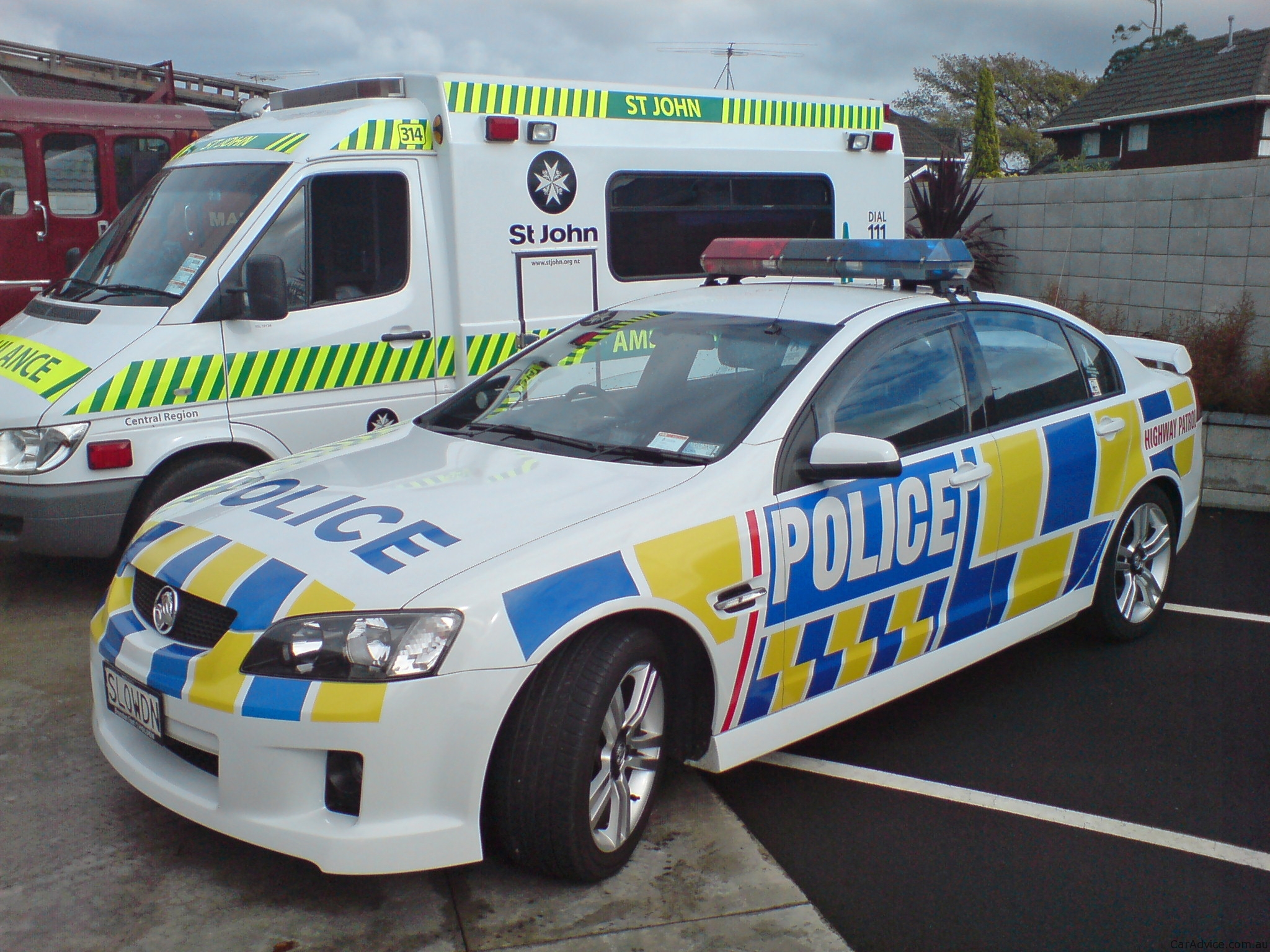 Holden Commodore Police car