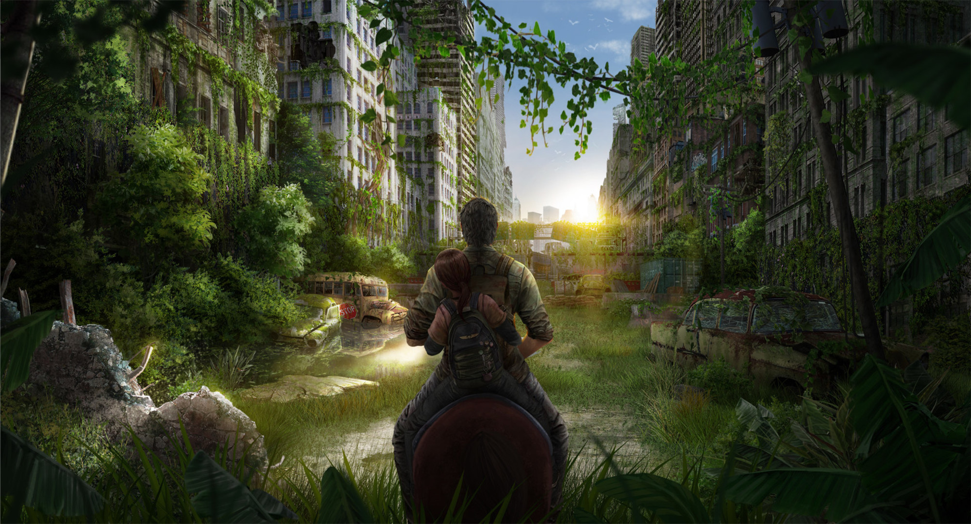 Descarga gratuita de fondo de pantalla para móvil de Videojuego, Escenario Apocalíptico, The Last Of Us, Ellie (El Último De Nosotros), Joel (El Último De Nosotros).