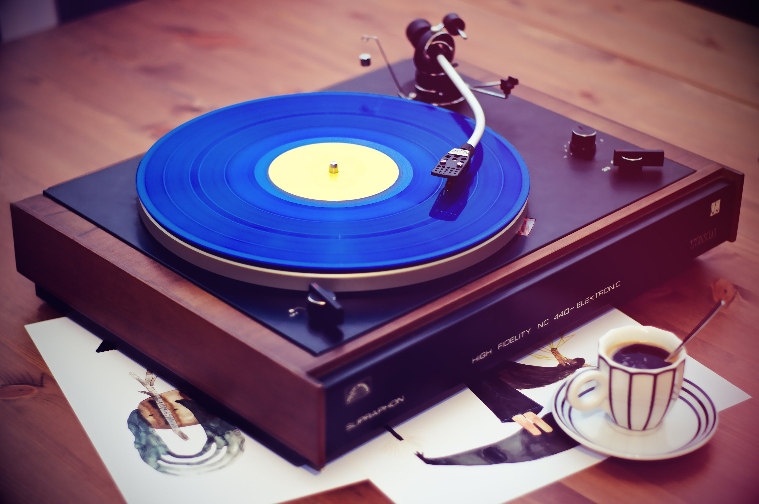 HD wallpaper music, phonograph, record