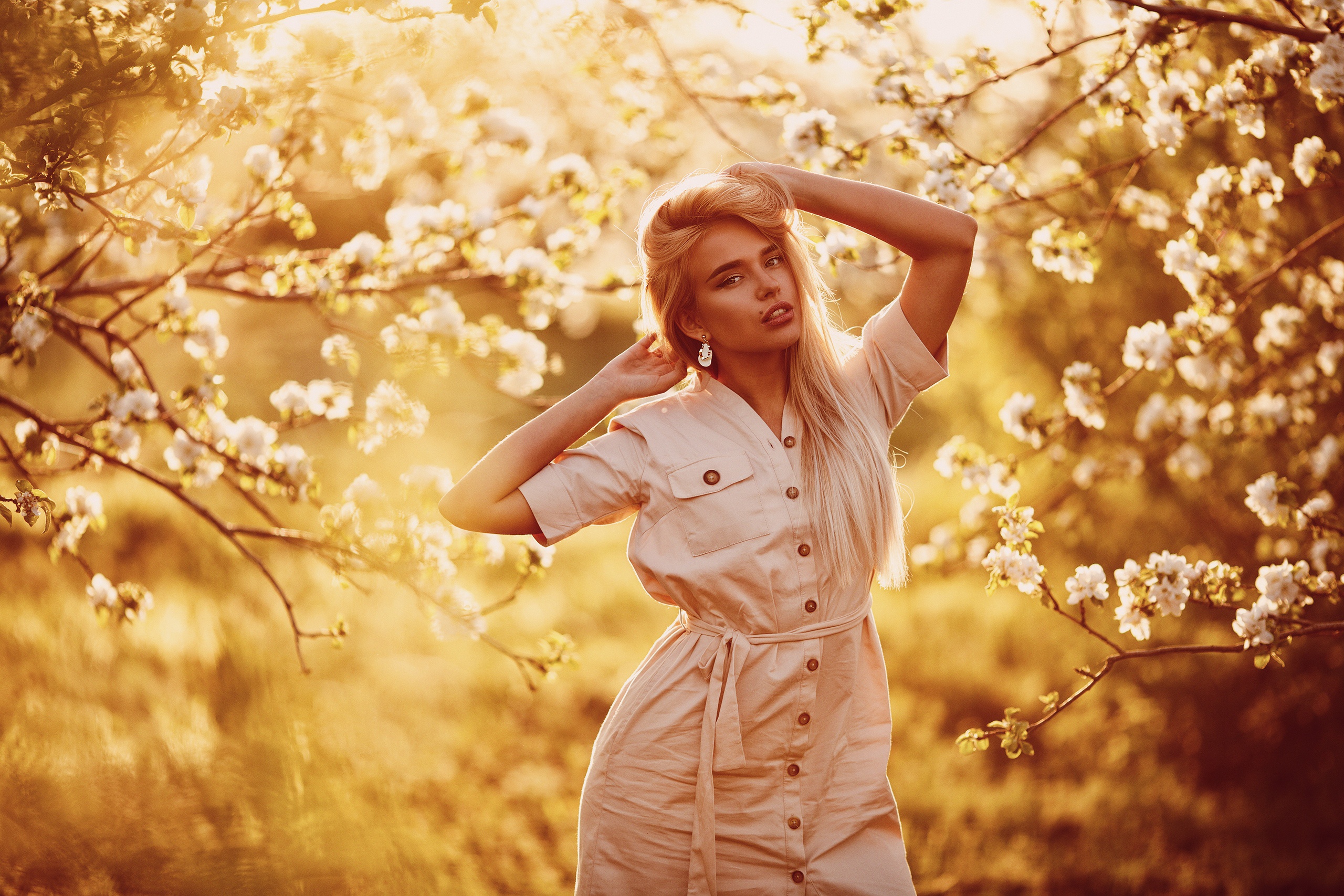 Luba Ivanova by Sergey Sorokin. Blonde Blossom.