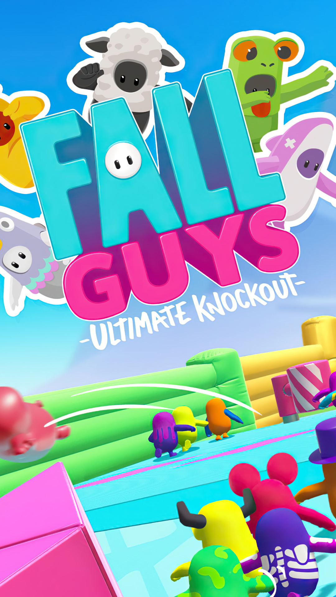 Baixe o papel de parede Fall Guys para o seu celular em imagens verticais  de alta qualidade Fall Guys gratuitamente