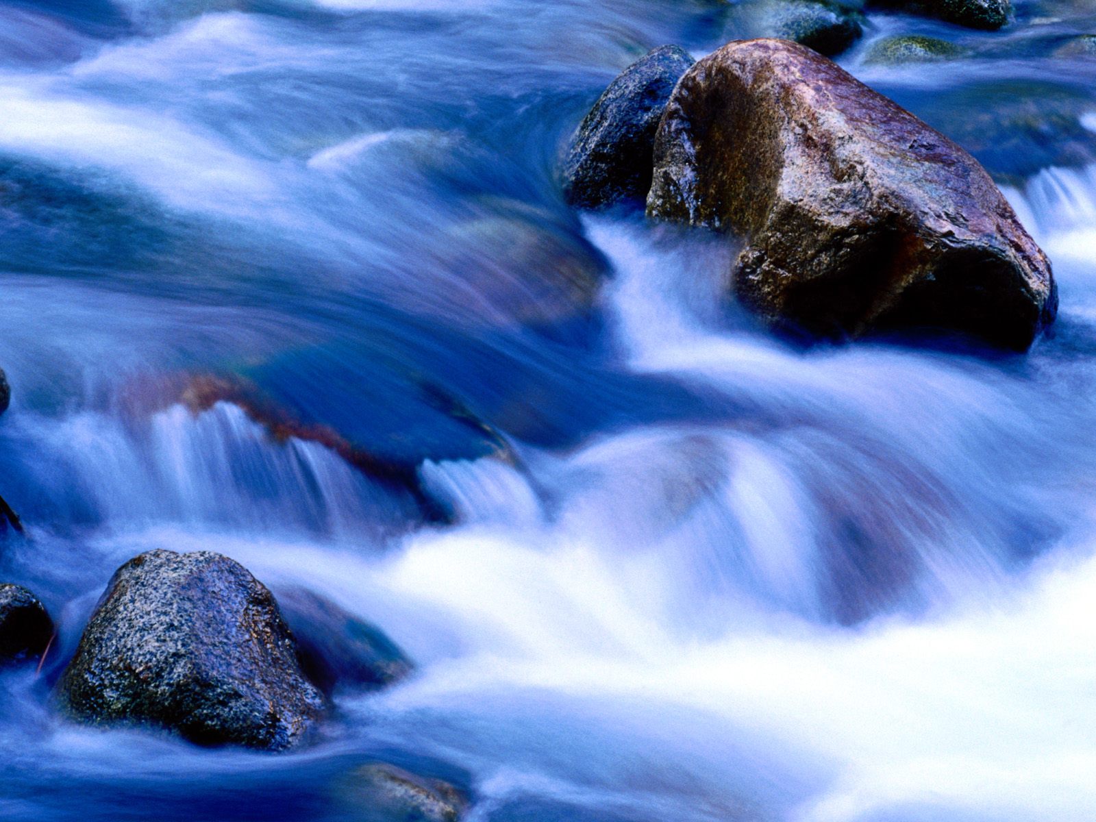 water, earth, stream