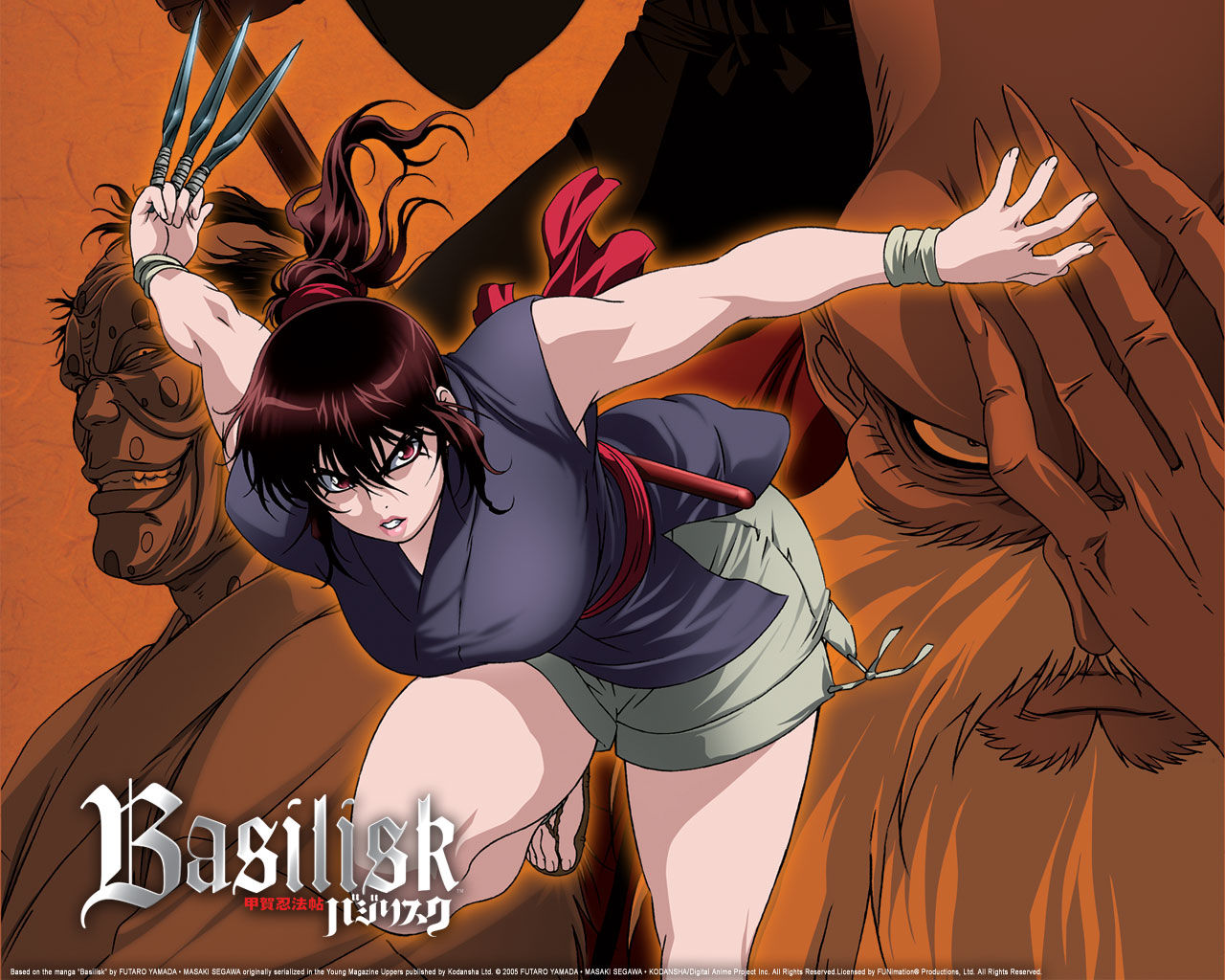 basilisk, anime 4K, Ultra HD