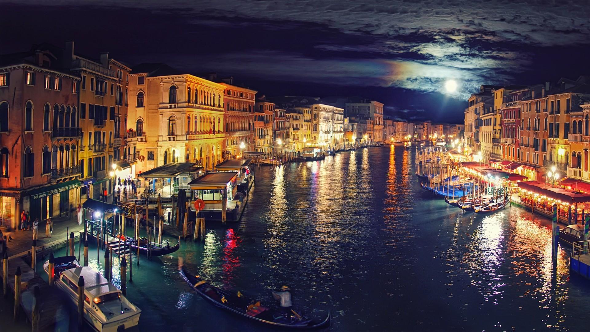 Италия венецианская ночь