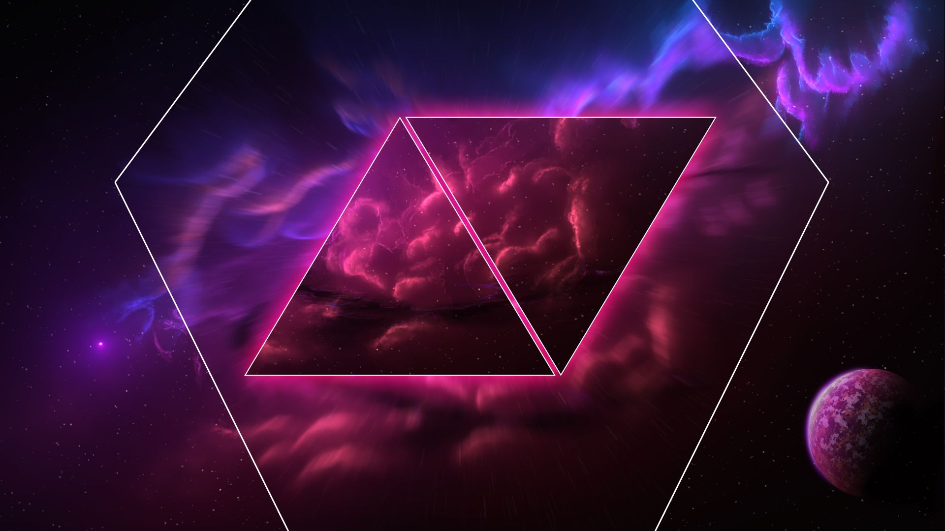 Space Triangle Wallpaper - Space HD Wallpapers 