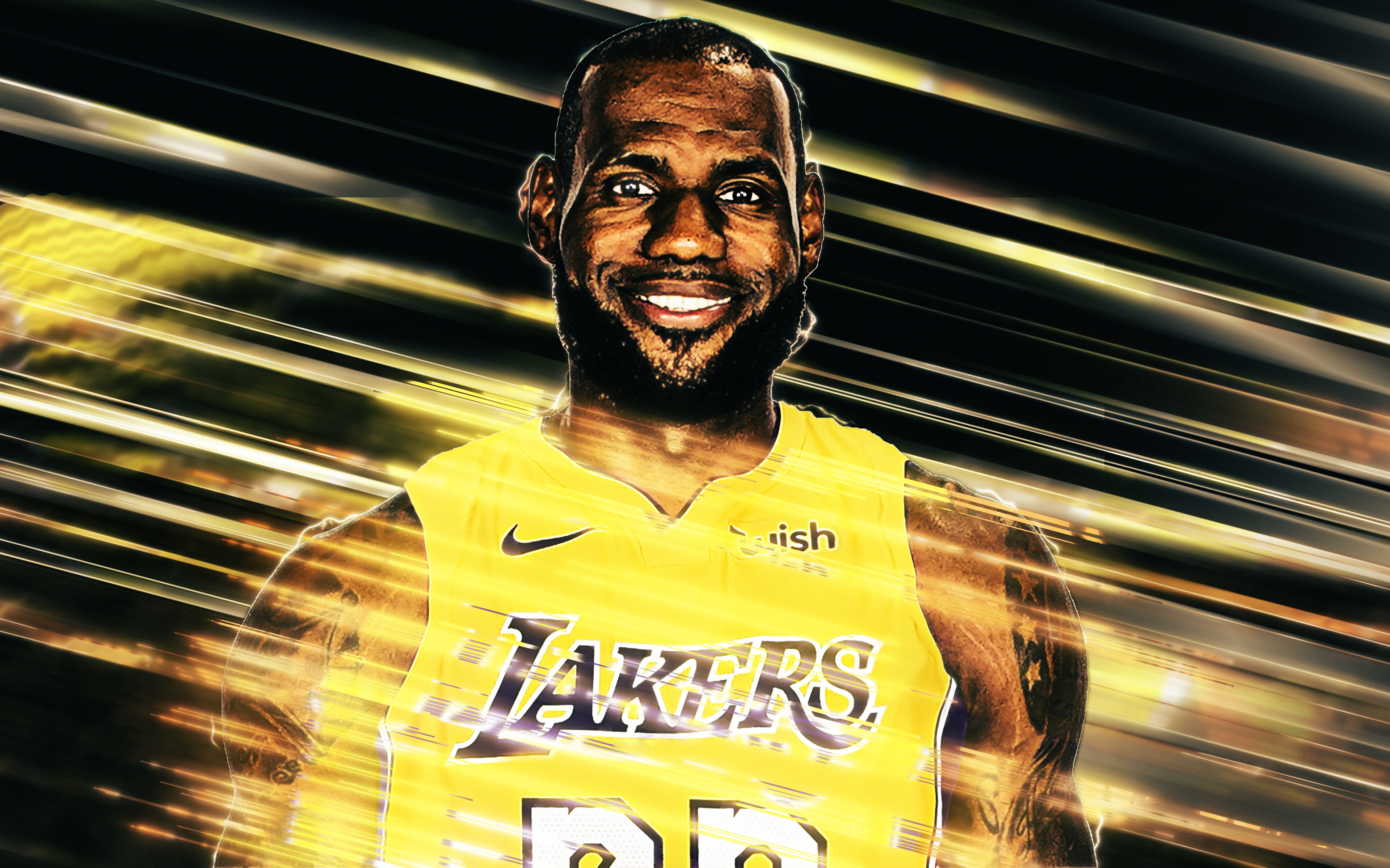LEBRON James los Angeles Lakers Wallpaper