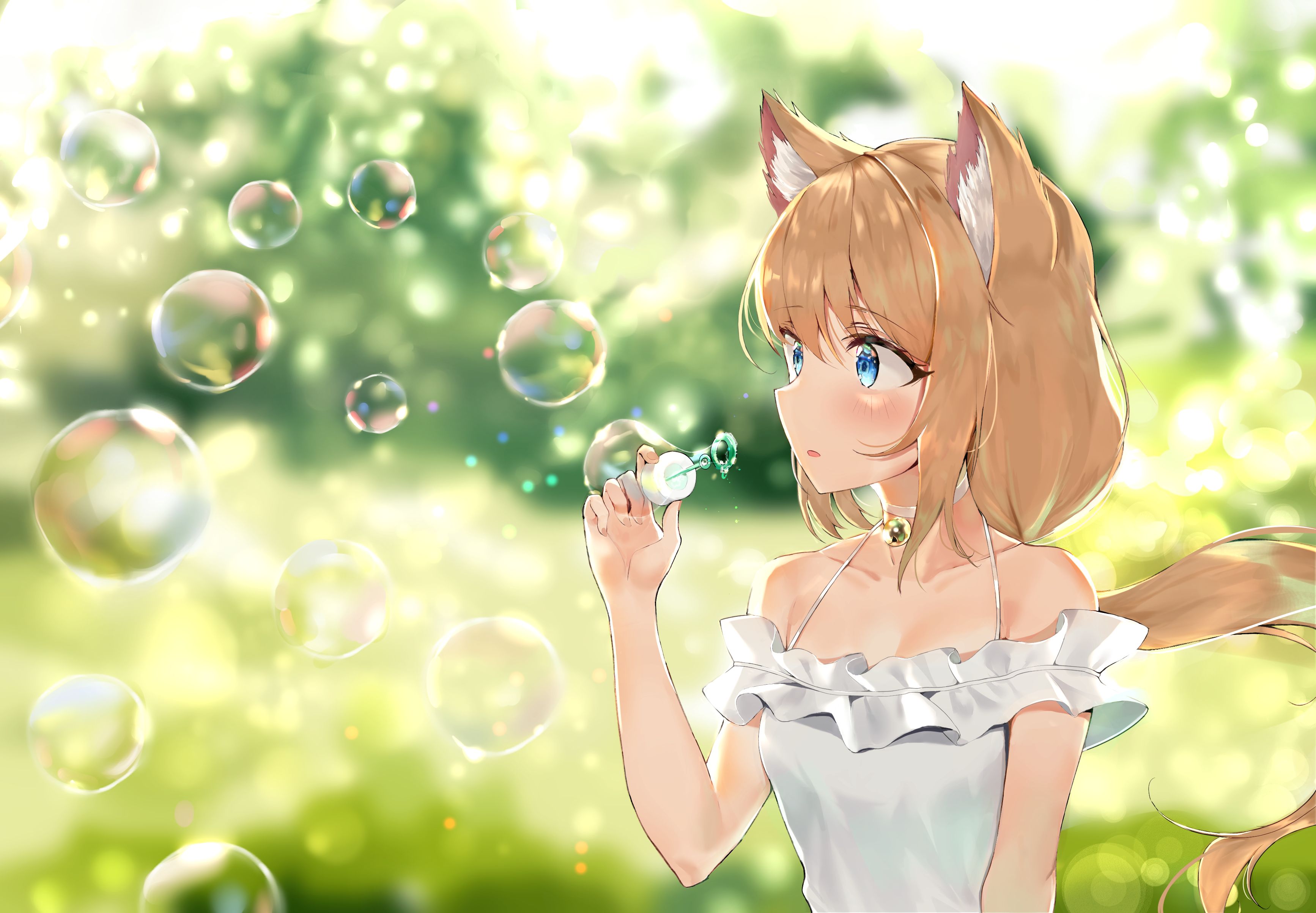 HD anime bubble wallpapers