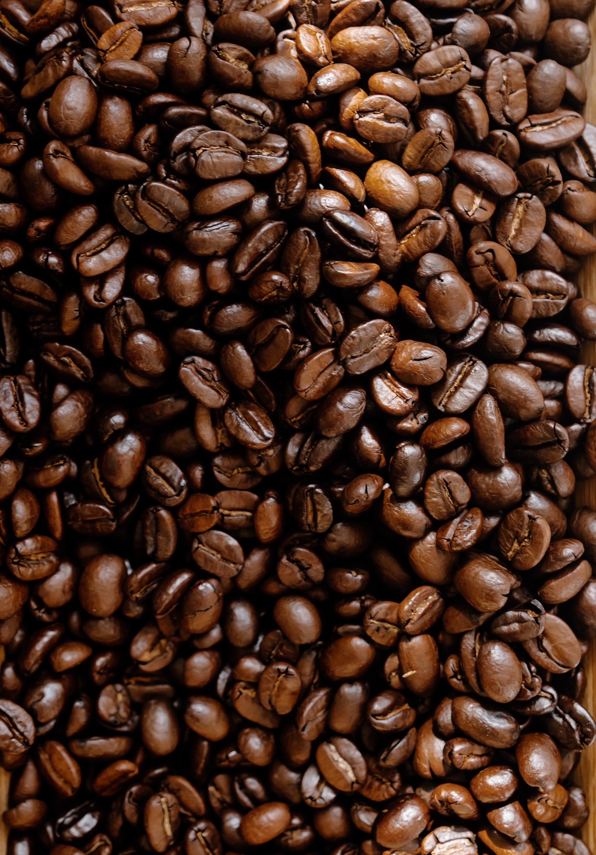 Mobile wallpaper texture, grains, coffee, food, brown, coffee beans, grain