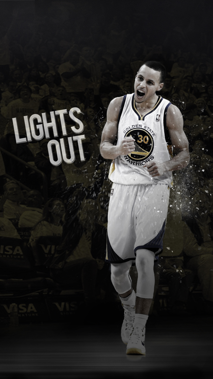 Stephen Curry Black White