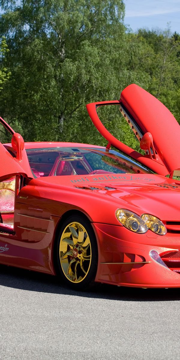 Mercedes Benz SLR MCLAREN 999 Red