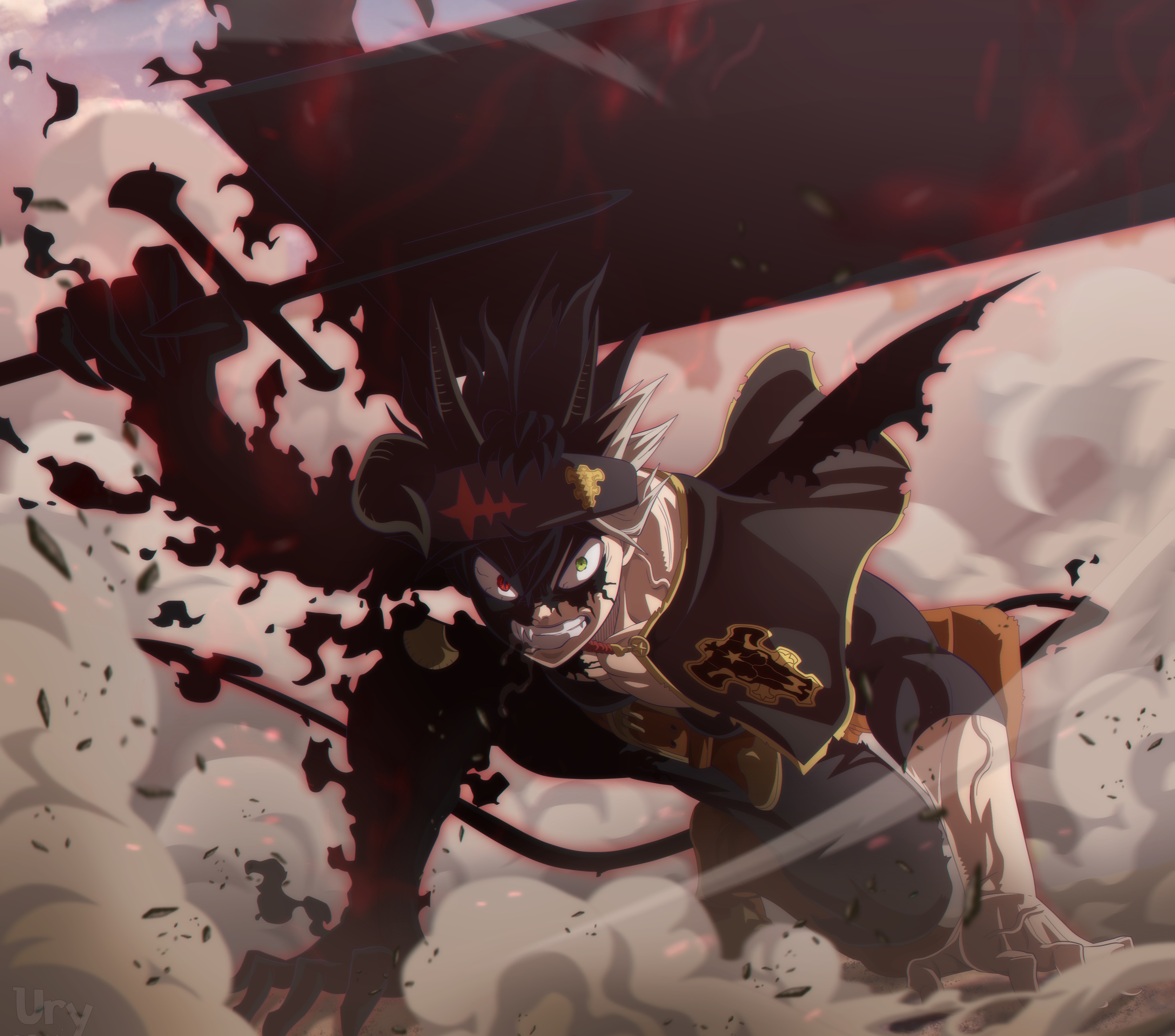 Download Asta (Black Clover) wallpapers for mobile phone, free