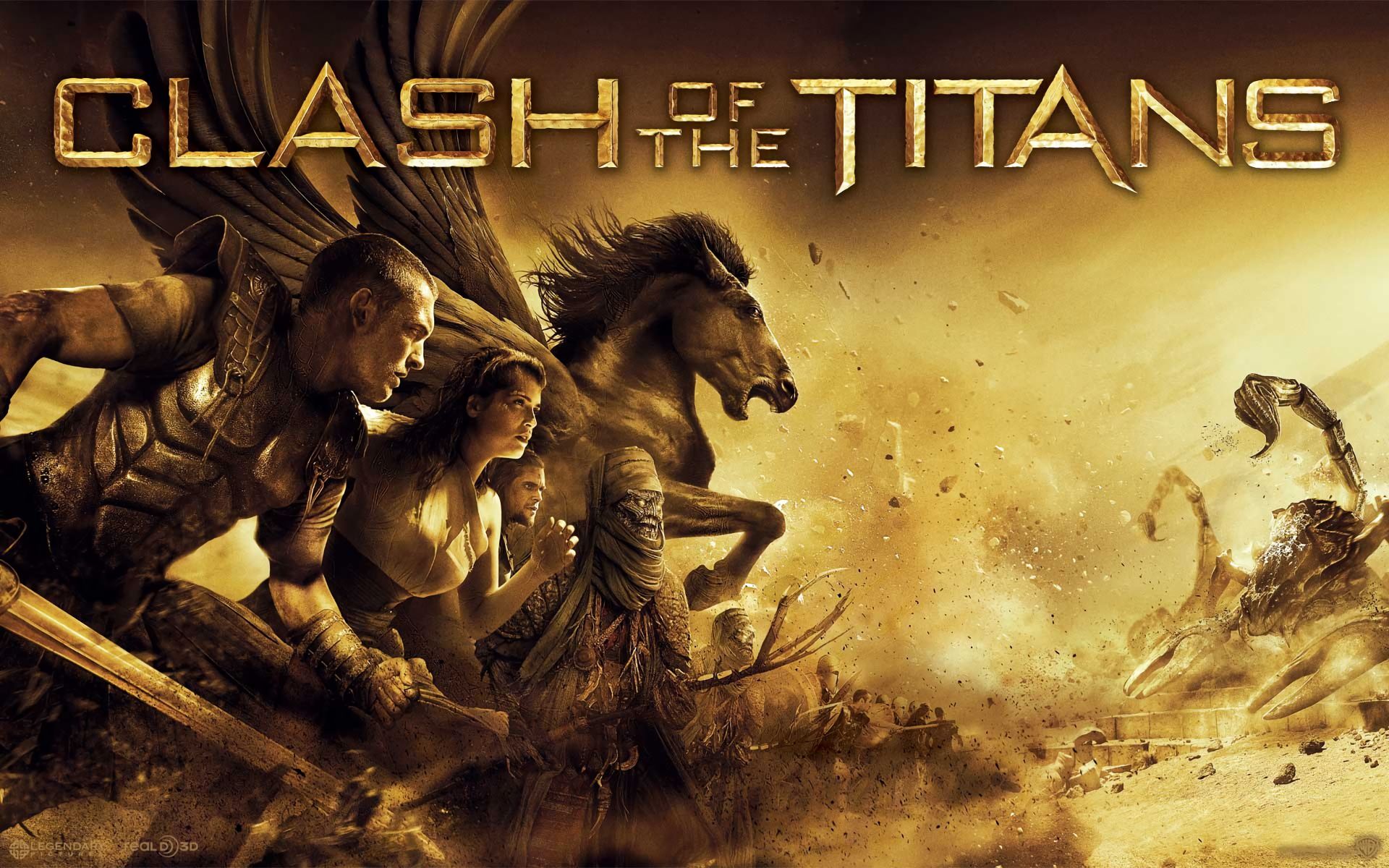 clash of the titans (2010), movie, clash of the titans 4K Ultra