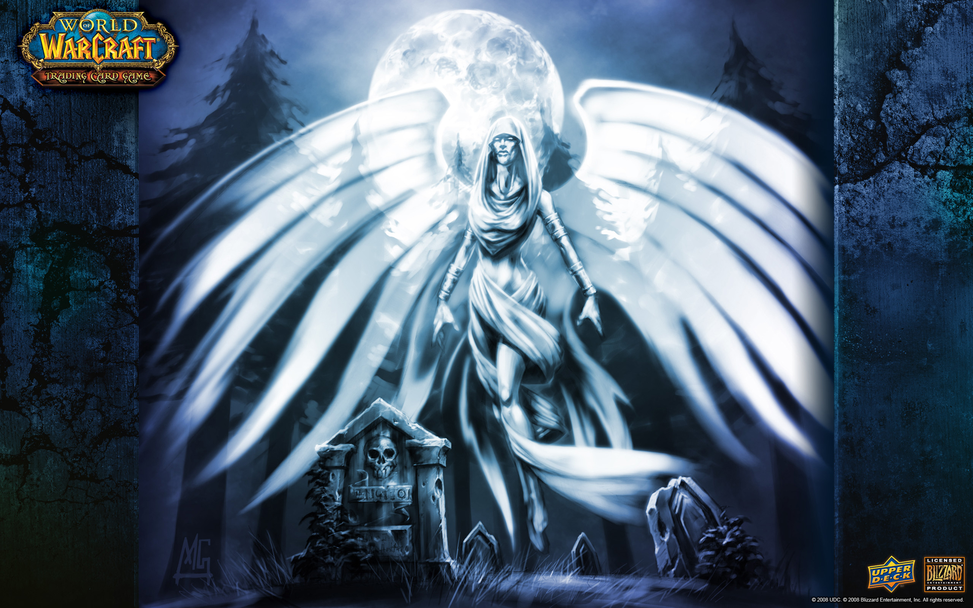 Download mobile wallpaper World Of Warcraft, Warcraft, Spirit, Grave, Angel, Video Game for free.