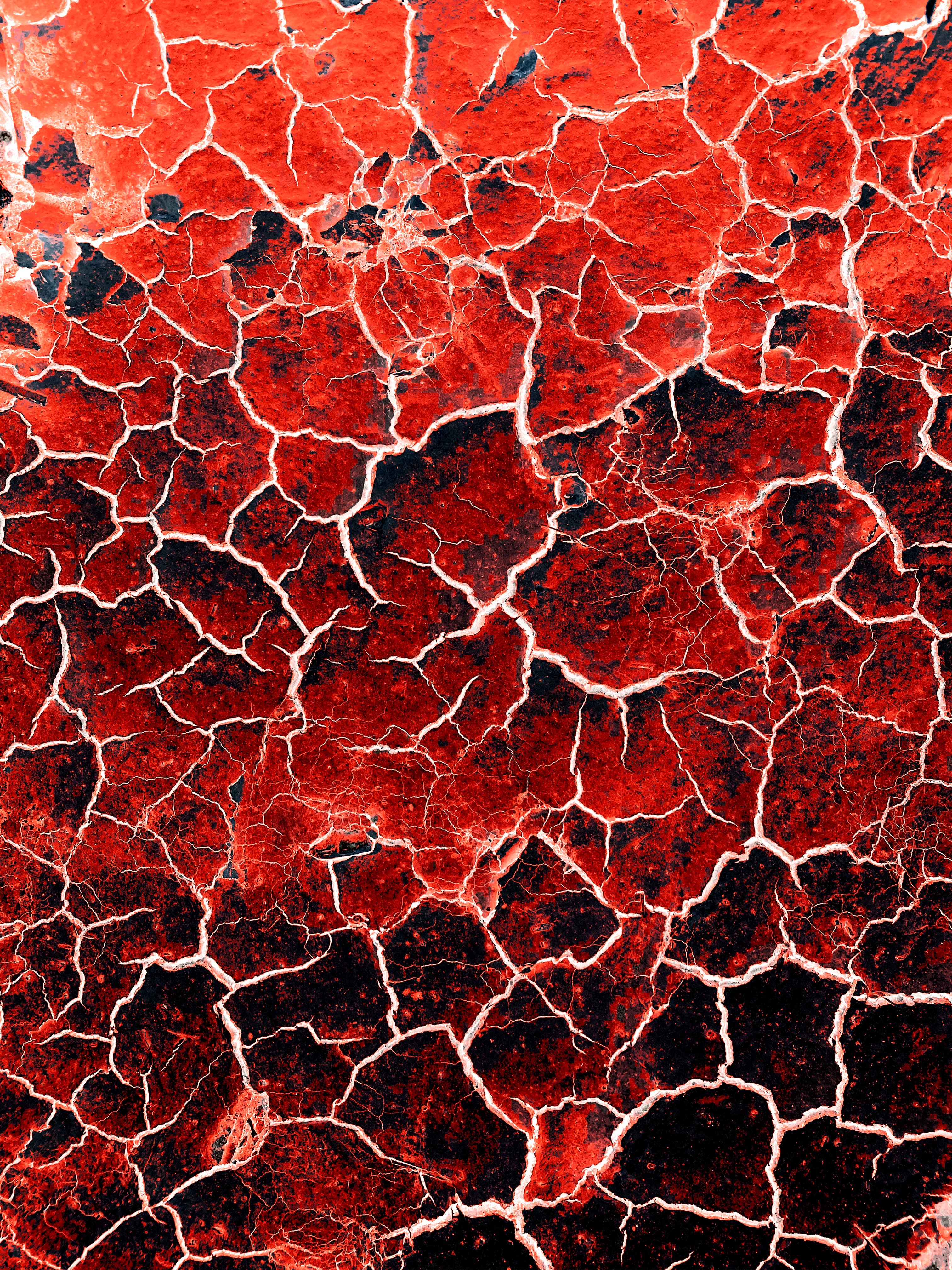 textures, red, texture, surface, dry, cracks, crack
