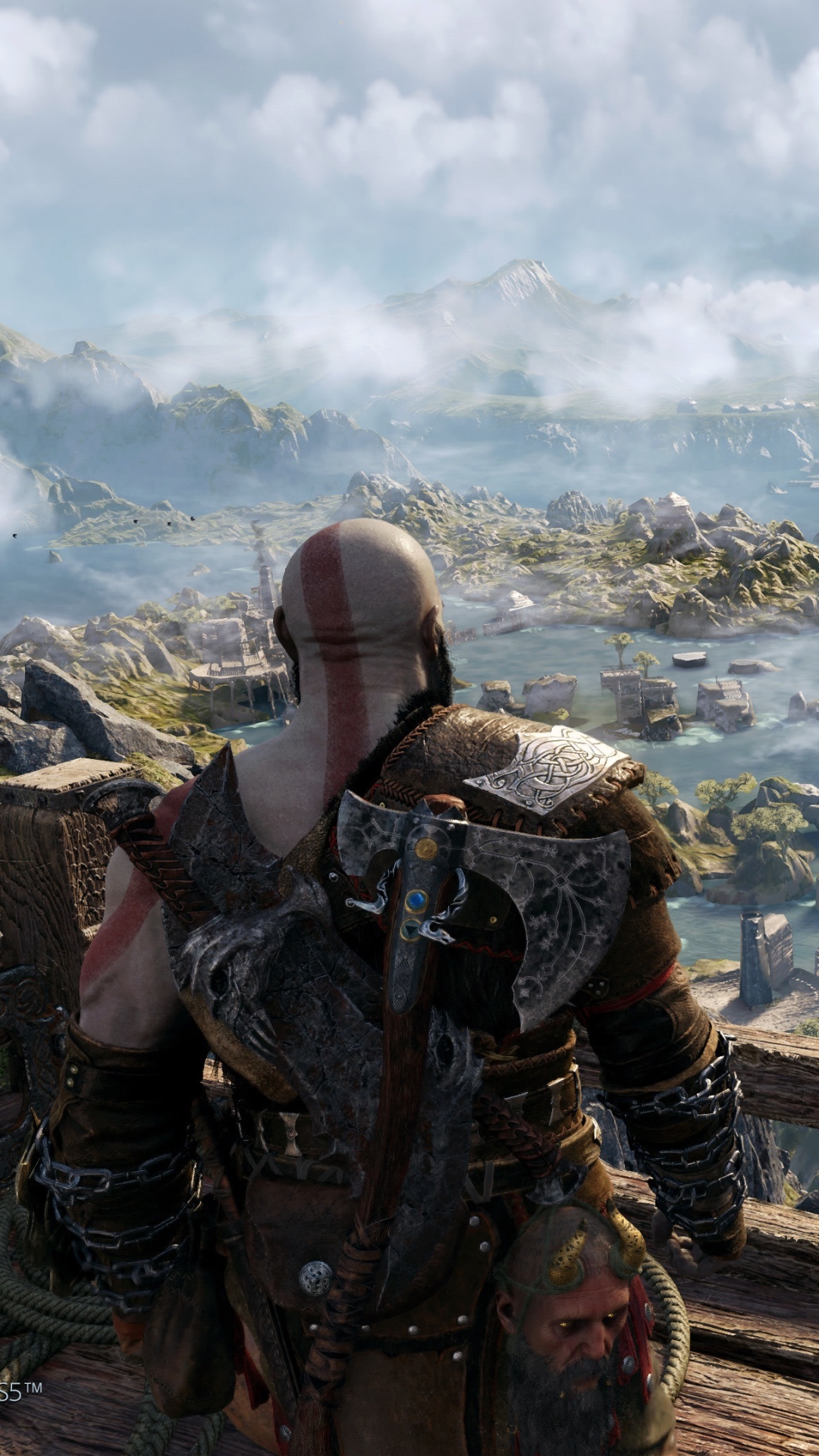 Kratos vs. Thor God of War Ragnarok 4K Wallpaper iPhone HD Phone