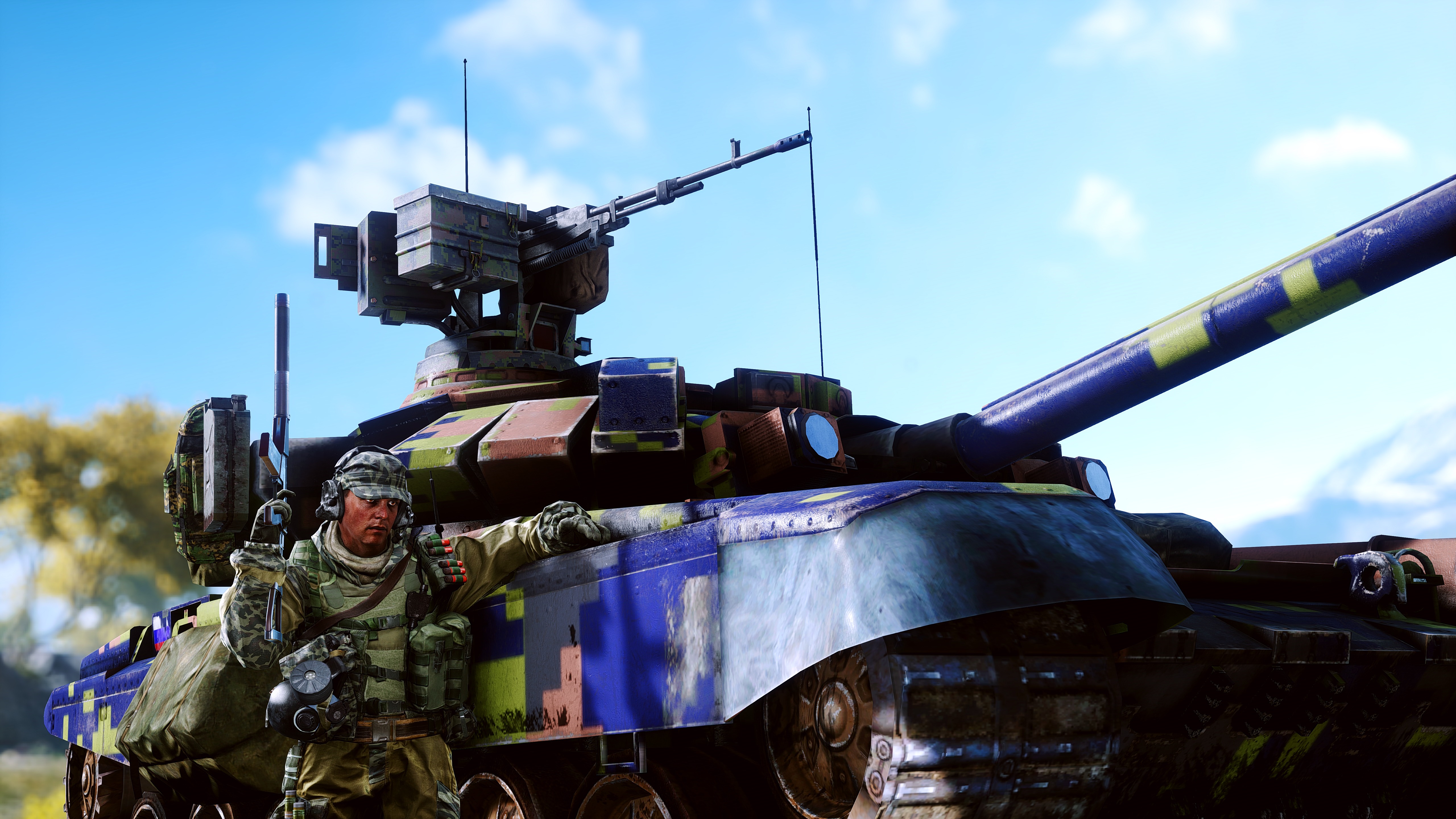 Download mobile wallpaper Weapon, Battlefield, Soldier, Tank, Video Game, Battlefield 4 for free.