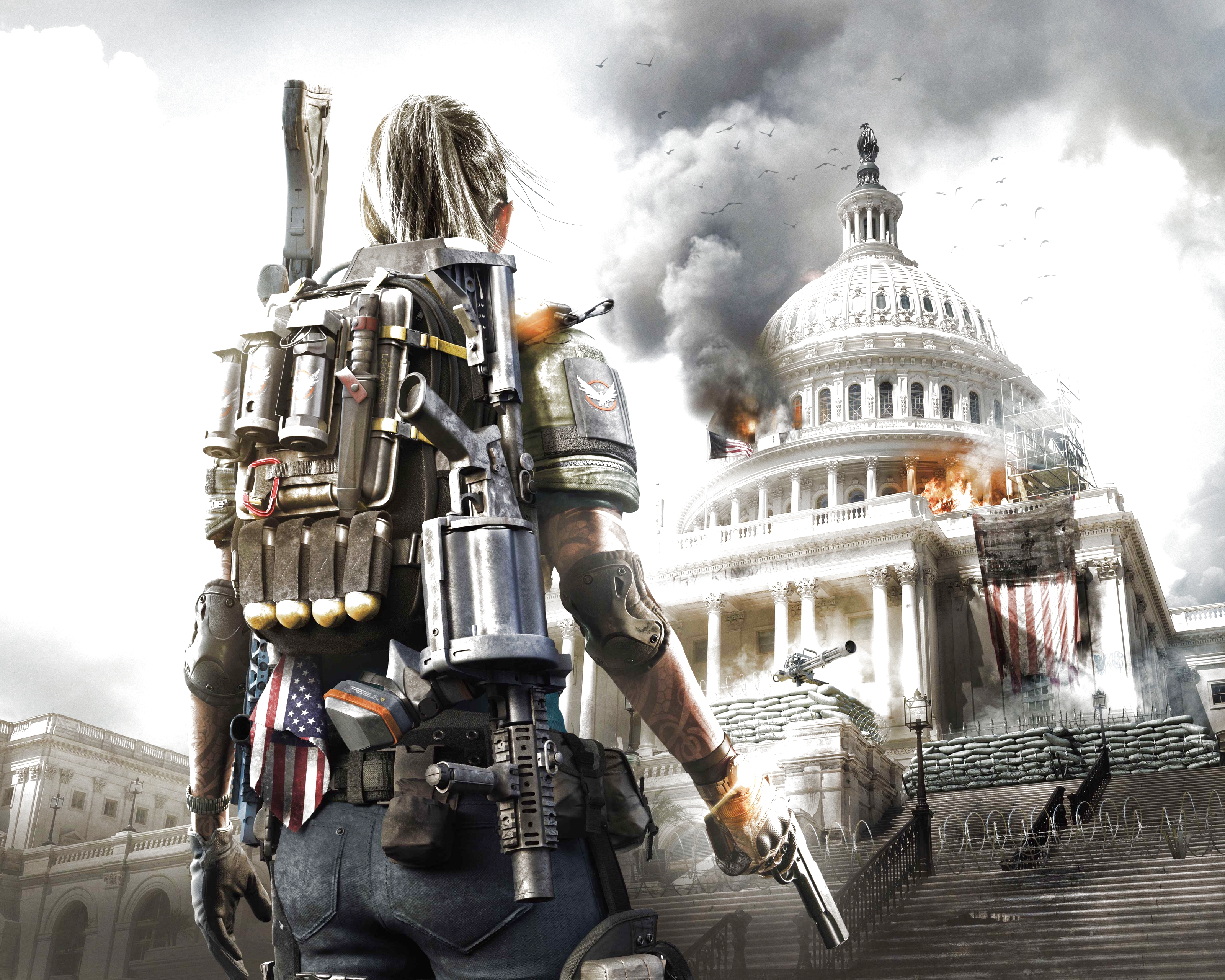 Best Tom clancys the division 2 iPhone X HD Wallpapers  iLikeWallpaper