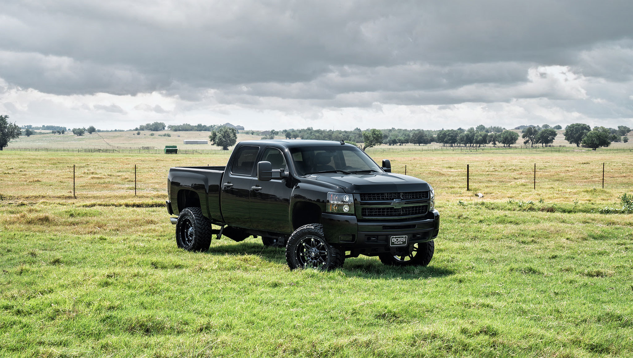 cars, chevrolet, black, side view, avalanche Full HD