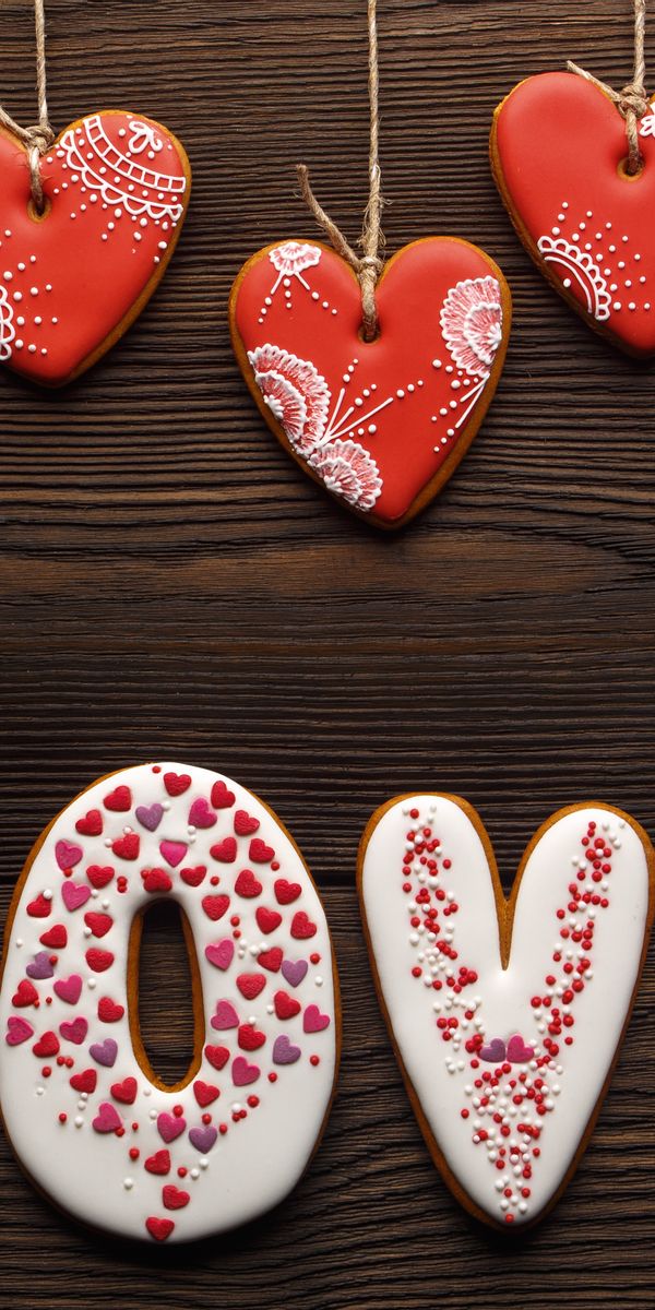 Romantic Heart cookie