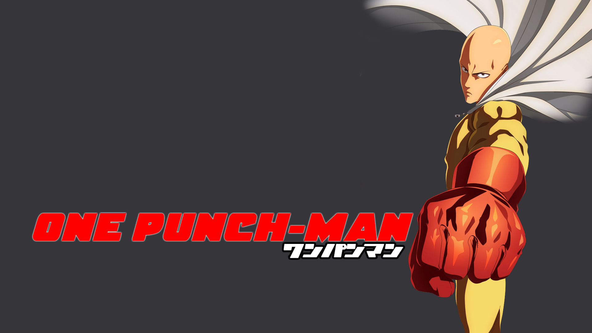 One Punch man надпись