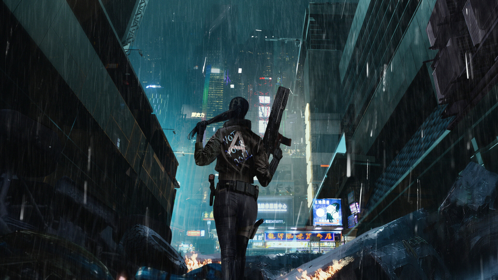 Cyberpunk 2077 Нью Йорк