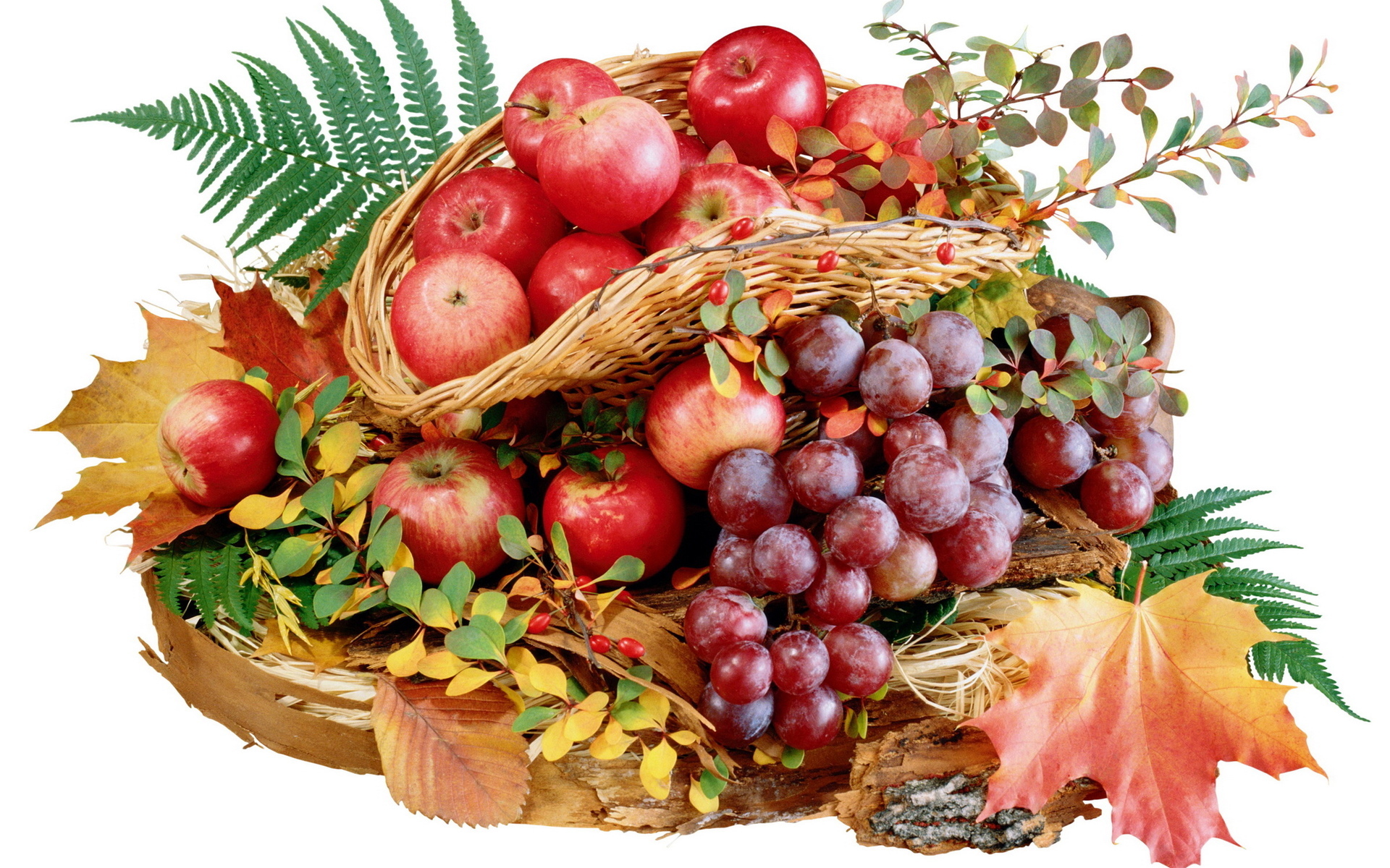 PCデスクトップにりんご, 食品, 葡萄, フルーツ画像を無料でダウンロード