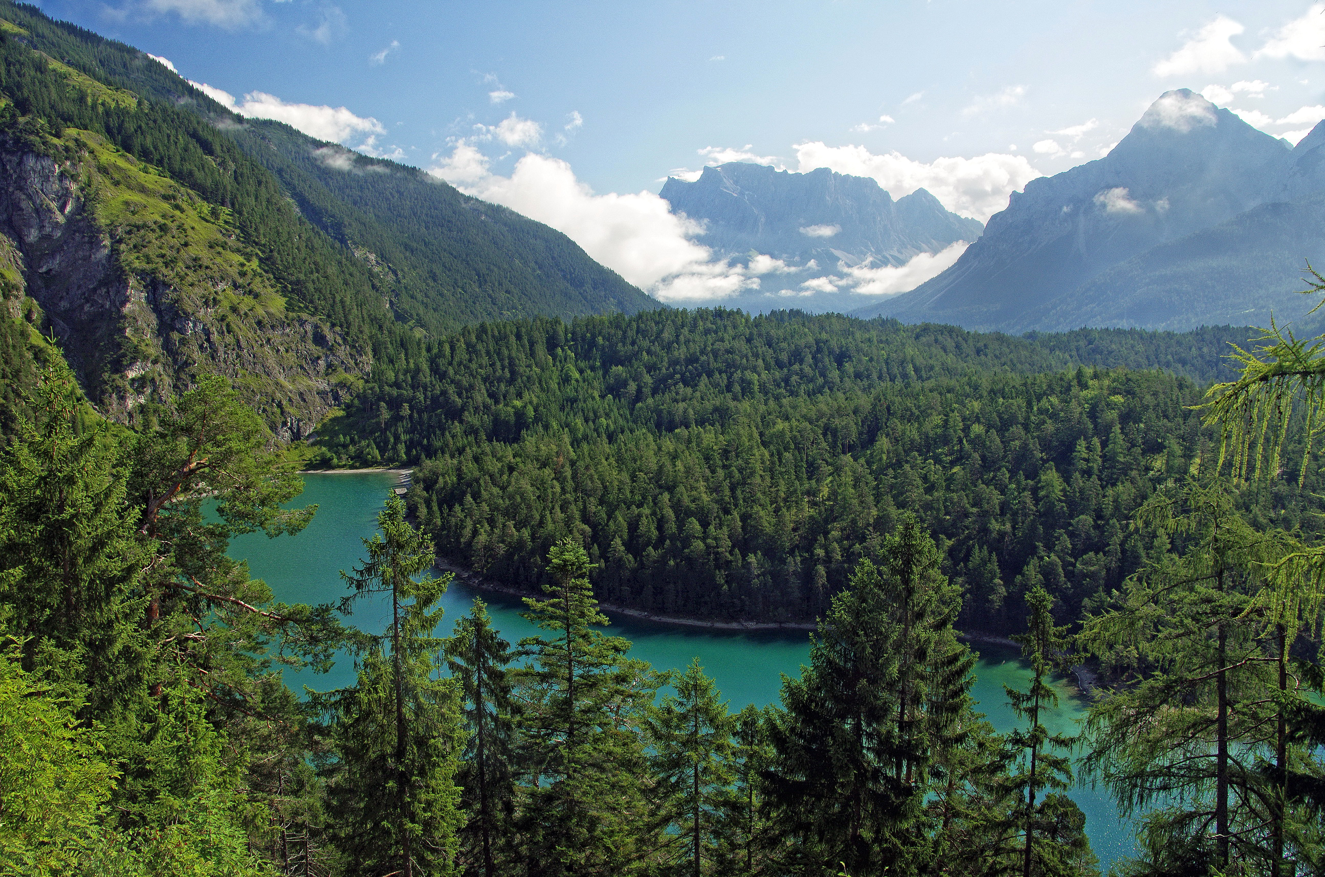Реки и горы в Австрии