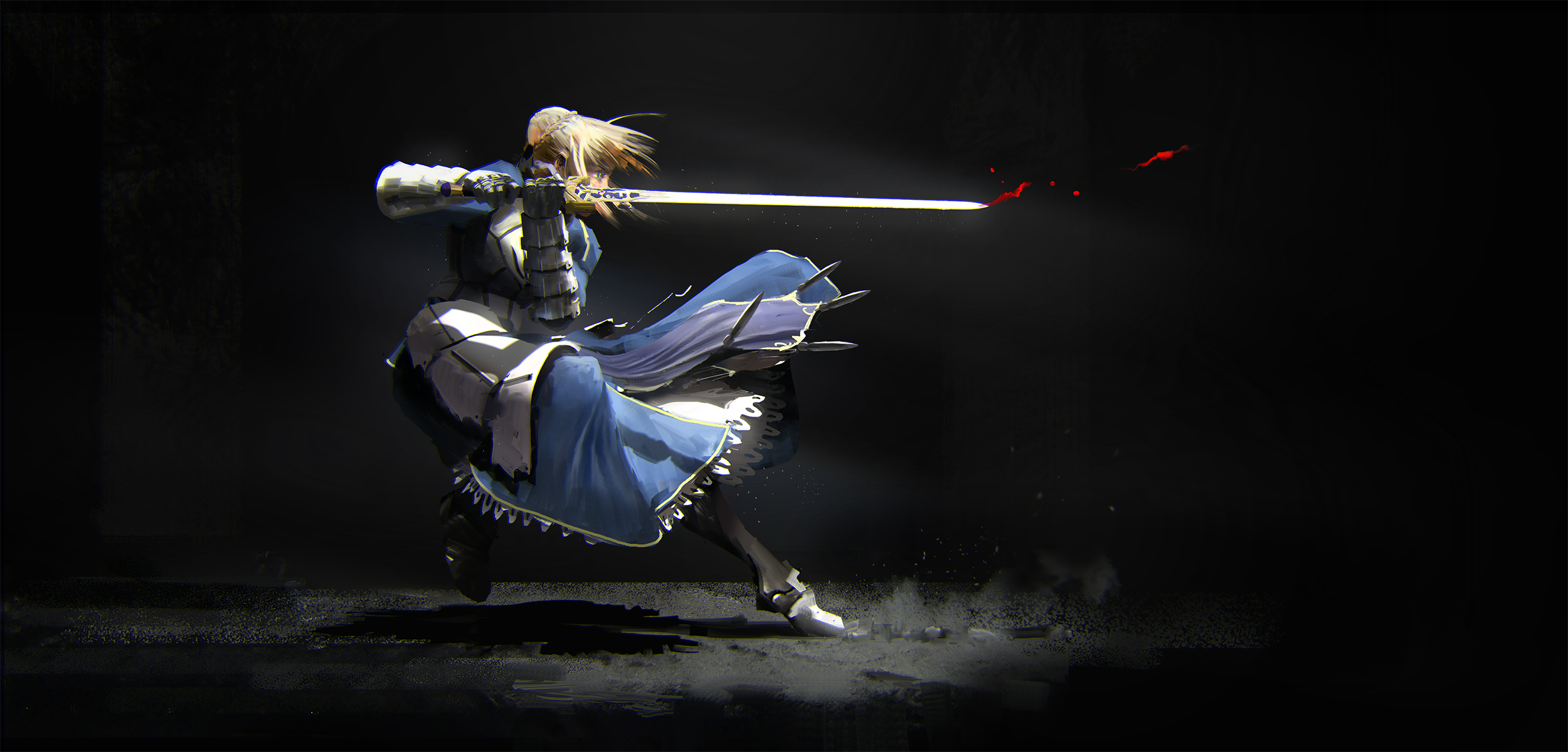 saber (fate series), anime, fate/stay night: unlimited blade works, fate series