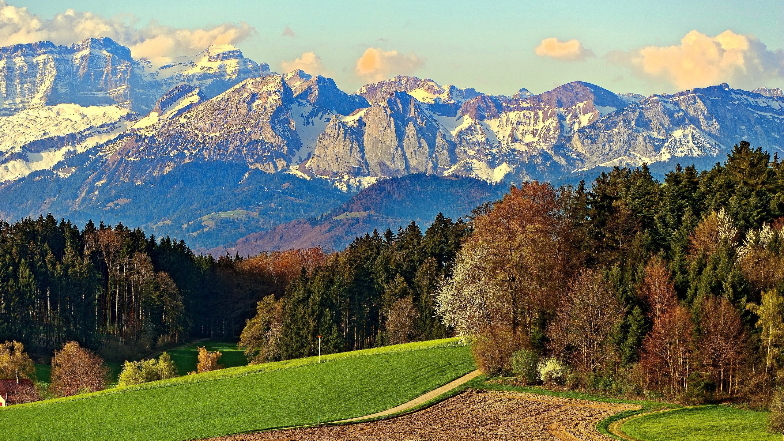 Рокуэлл горы осень. Швейцария