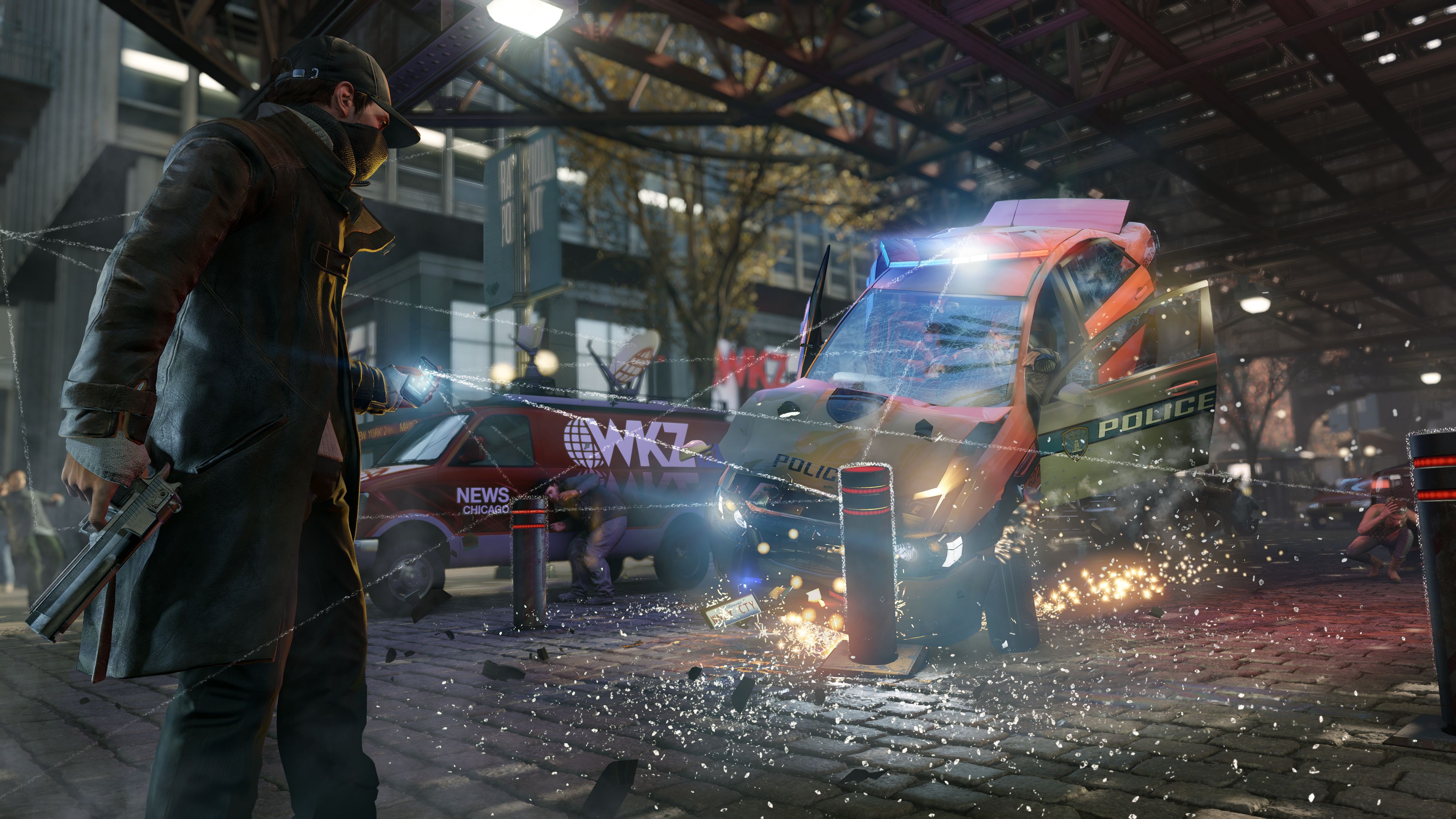 video game, watch dogs, aiden pearce 5K