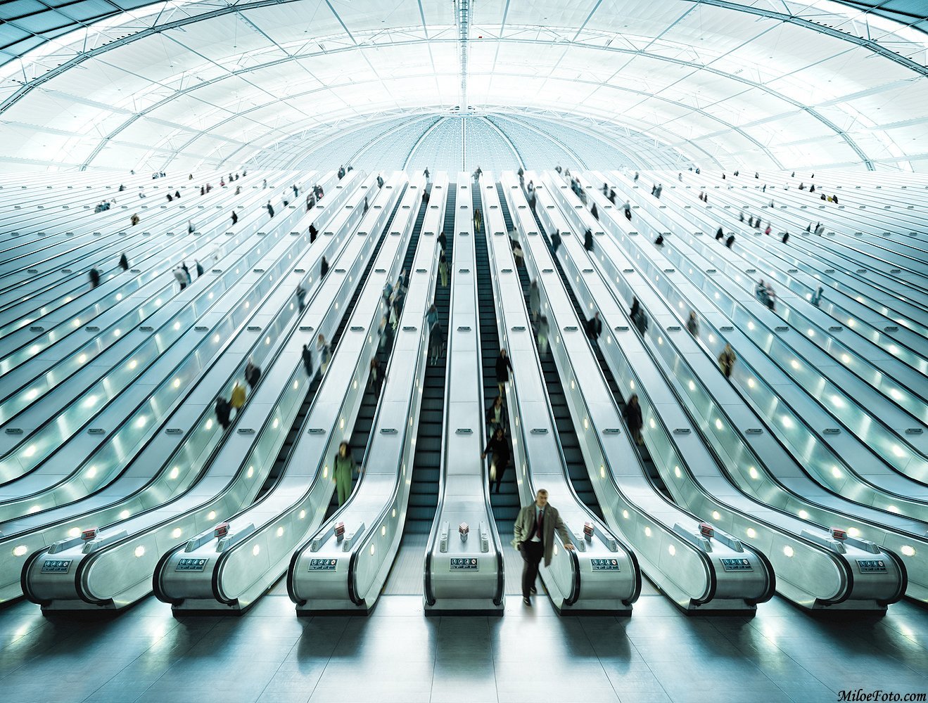 man made, escalator wallpapers for tablet