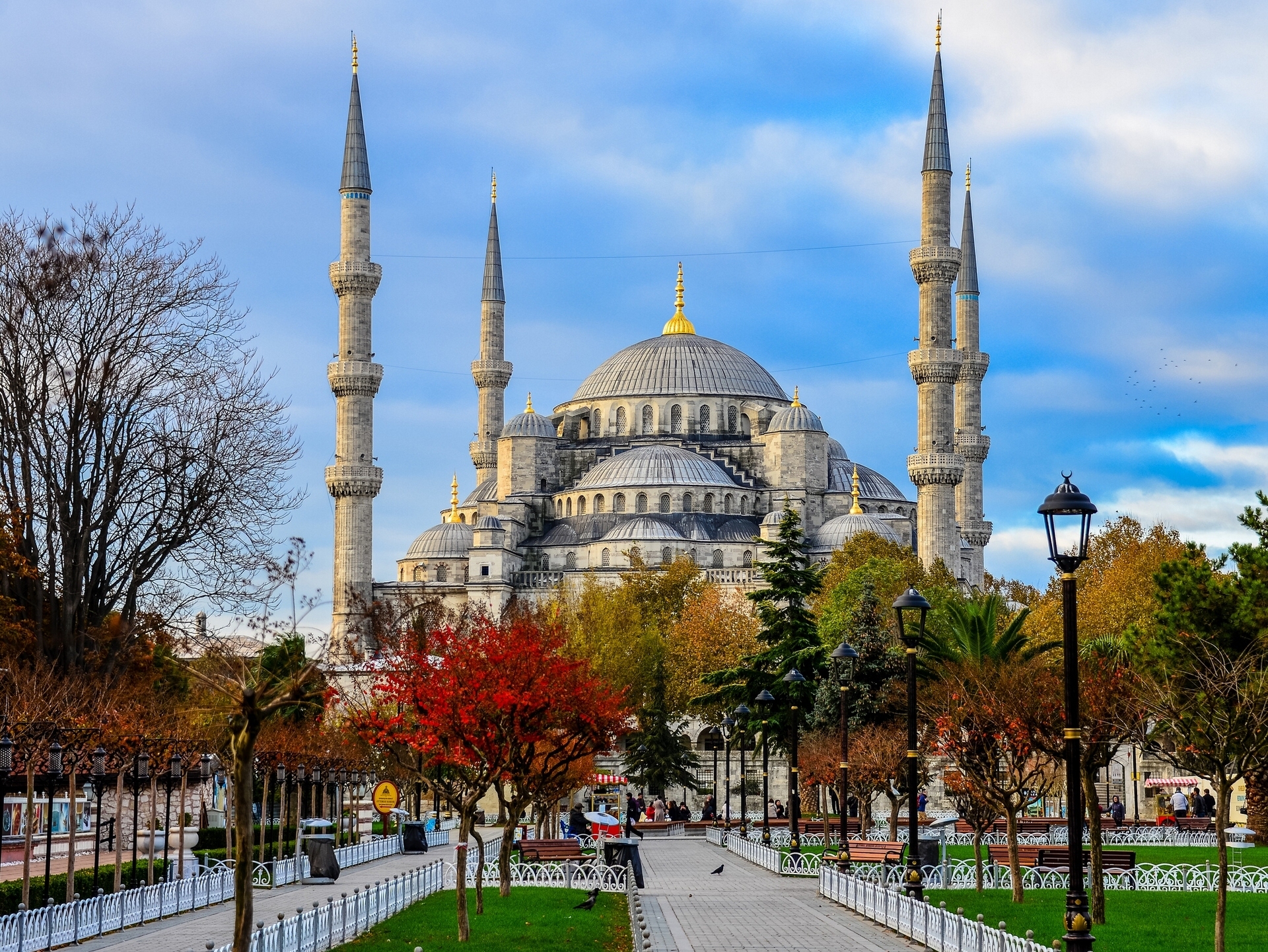 Голубая мечеть Султанахмет Турция Стамбул