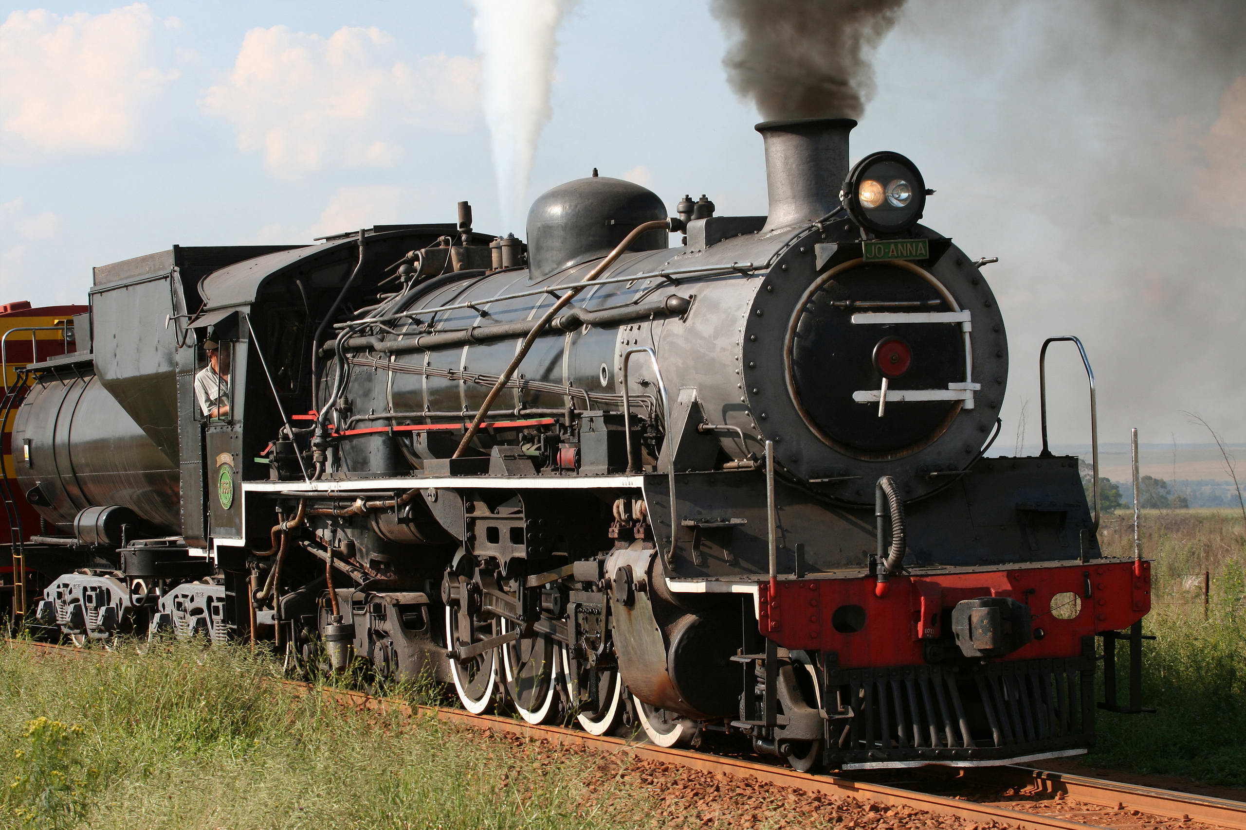 vehicles, train, locomotive, steam train