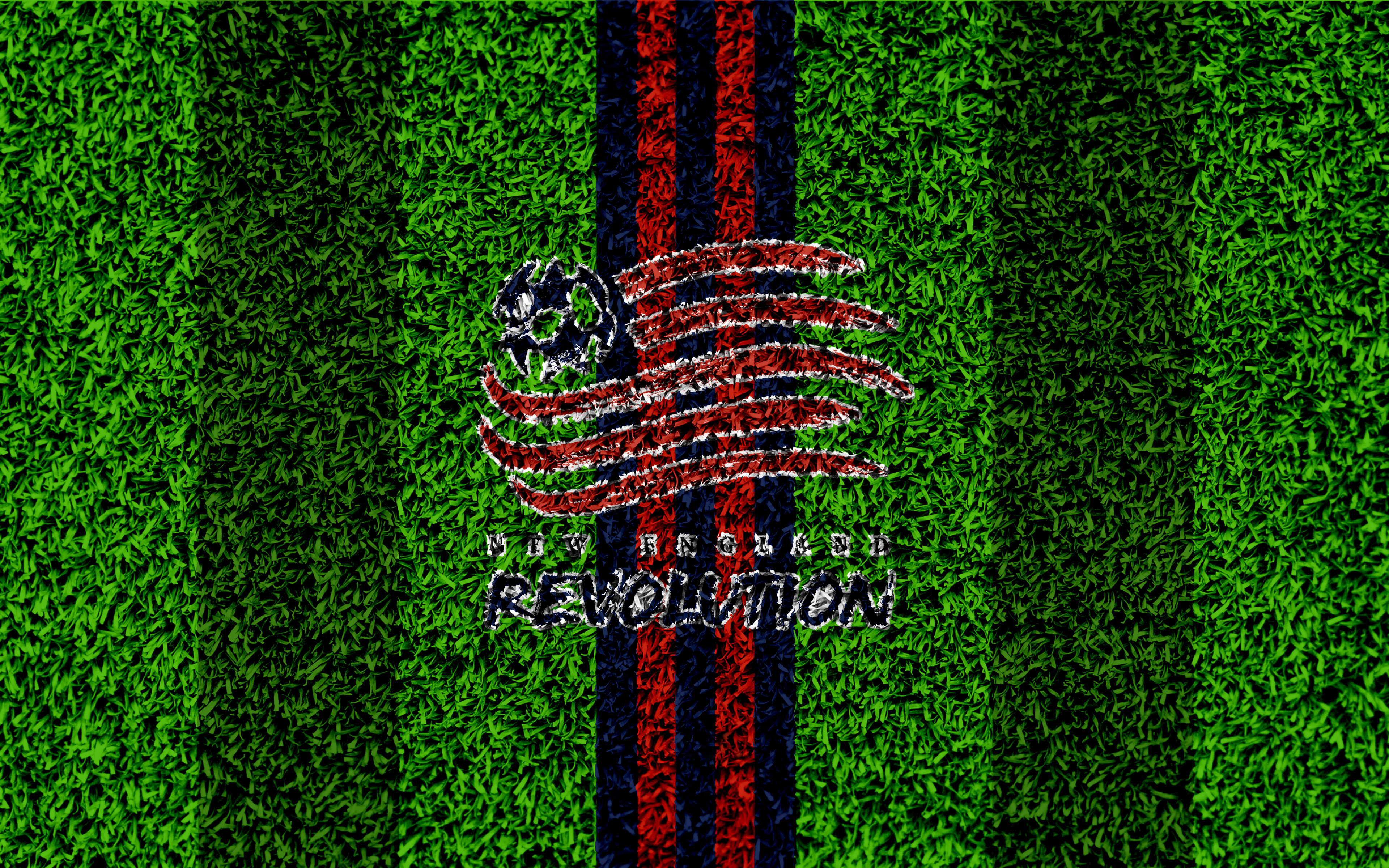 Download Soccer Team New England Revolution Logo Wallpaper