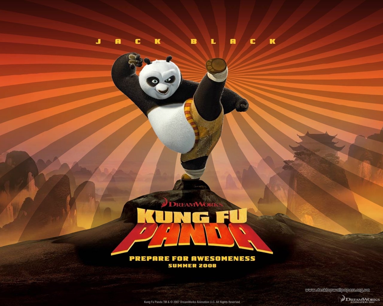 12 Hintergrundbild herunterladen panda kung fu, cartoon - Bildschirmschoner und Bilder kostenlos