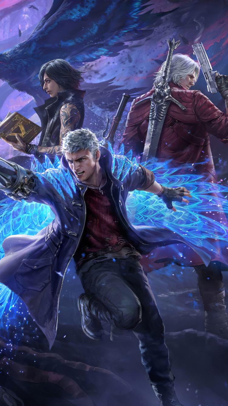 Картинки devil may cry на телефон