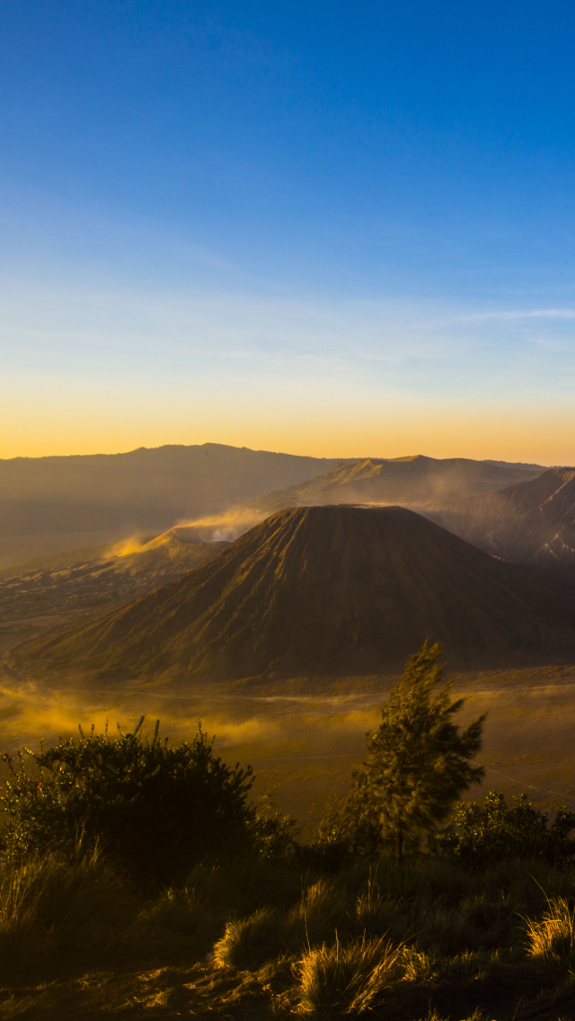 1157494壁紙のダウンロード地球, ブロモ山, 日の出, インドネシア, 成層火山, ジャワ (インドネシア), 火山-スクリーンセーバーと写真を無料で