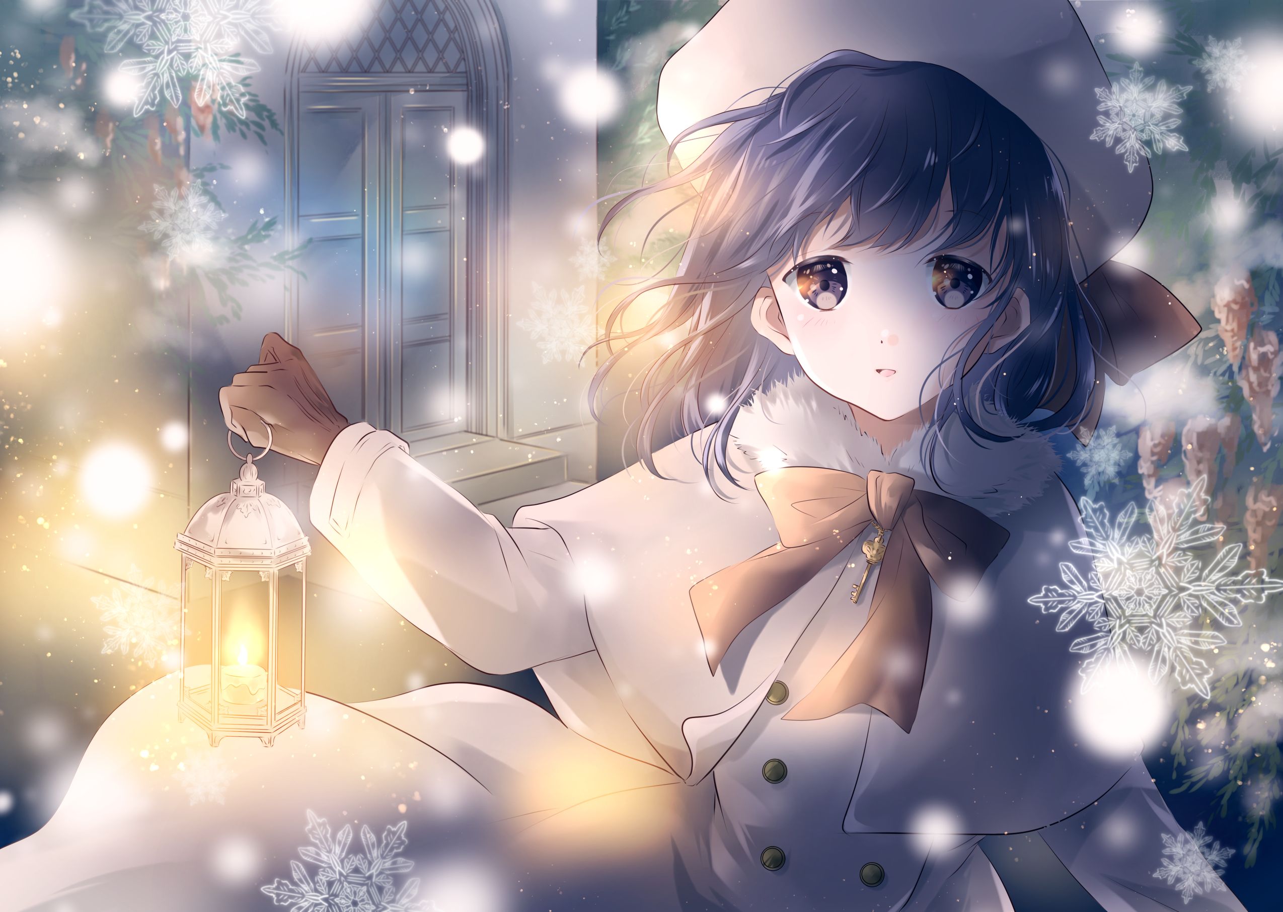 Winter Anime Girl Picture #136258189 | Blingee.com