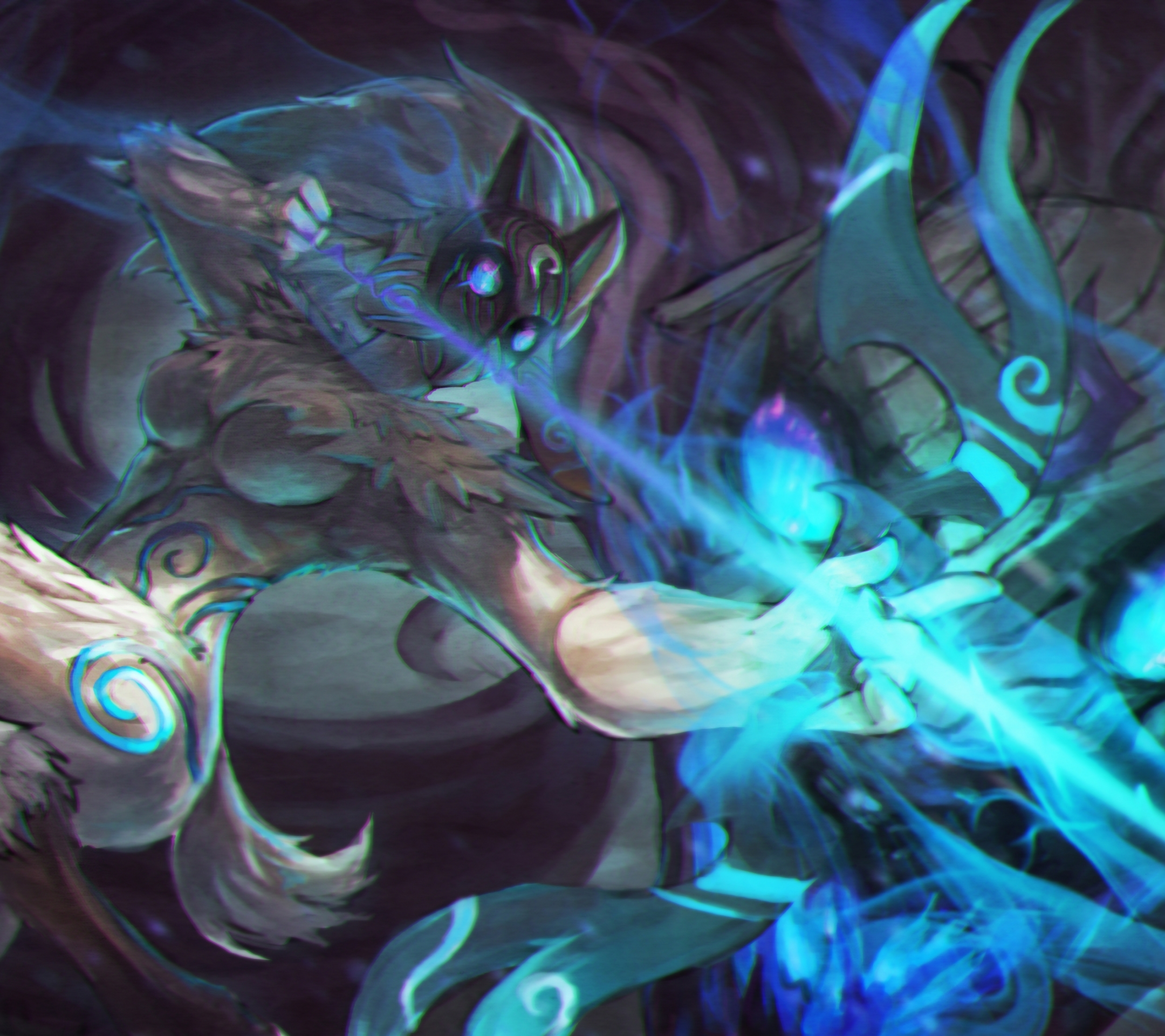 Wallpaper Kindred Wallpaper League Of Legends Kindred  Wallpaperforu