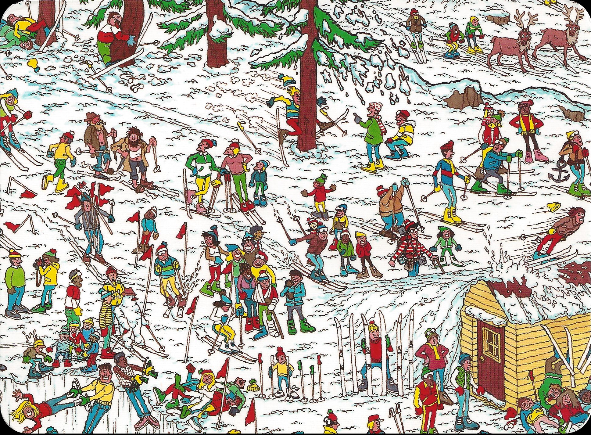 Download mobile wallpaper Colors, Colorful, Game, Where's Waldo? for free.