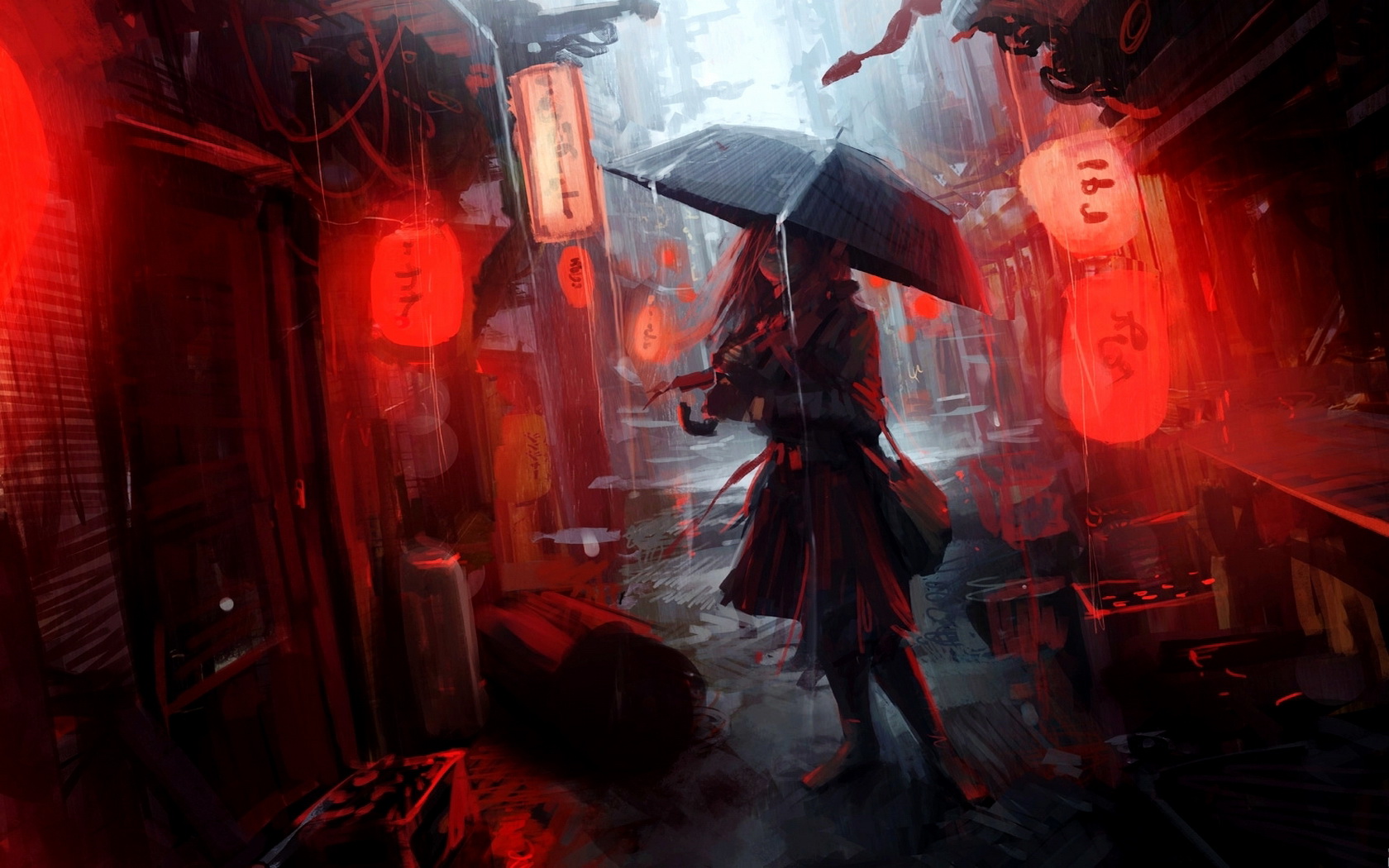 Red anime steam backgrounds фото 43