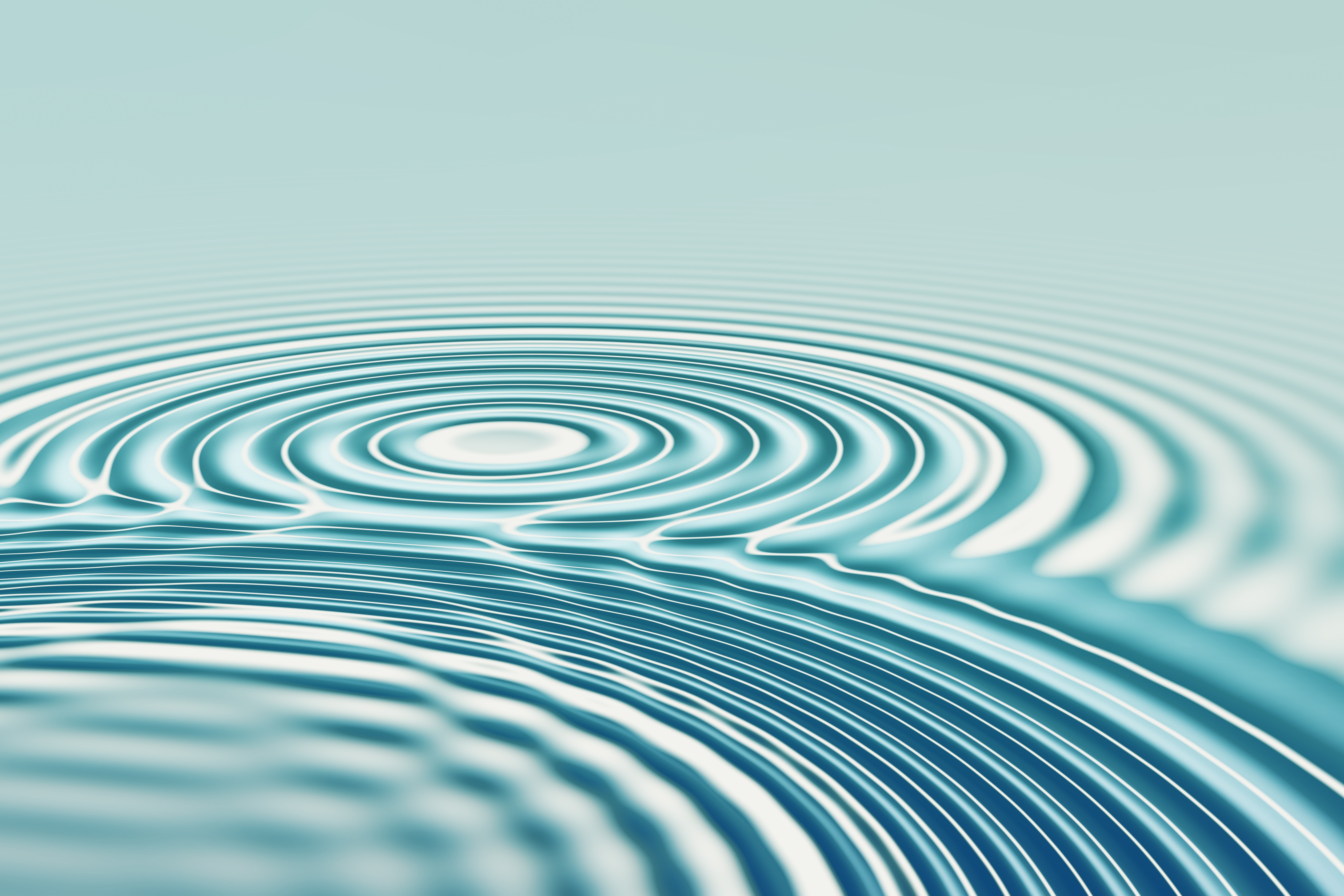 abstract, water, waves, circles, surface, contact