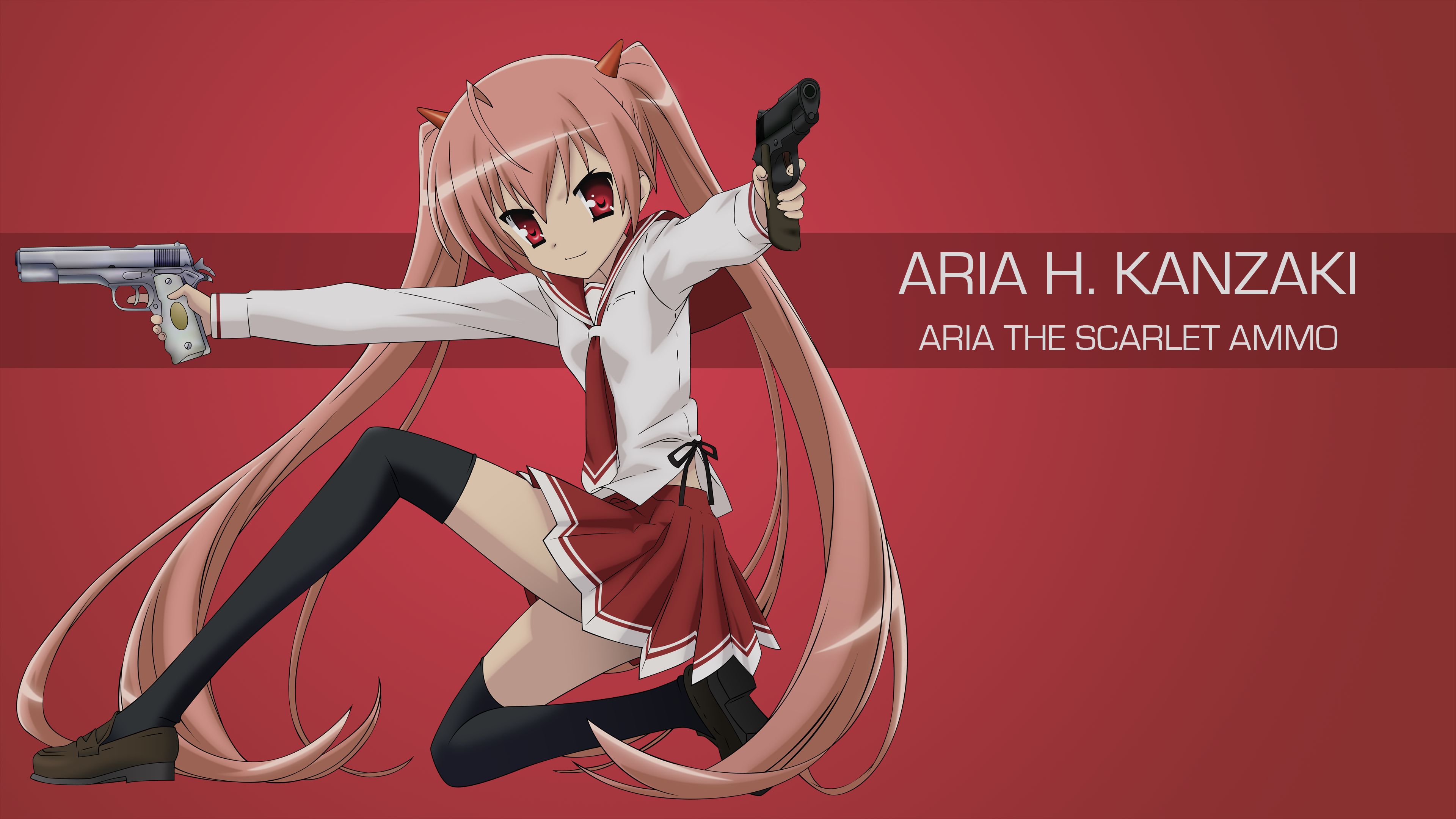 Aria the Scarlet Ammo аниме