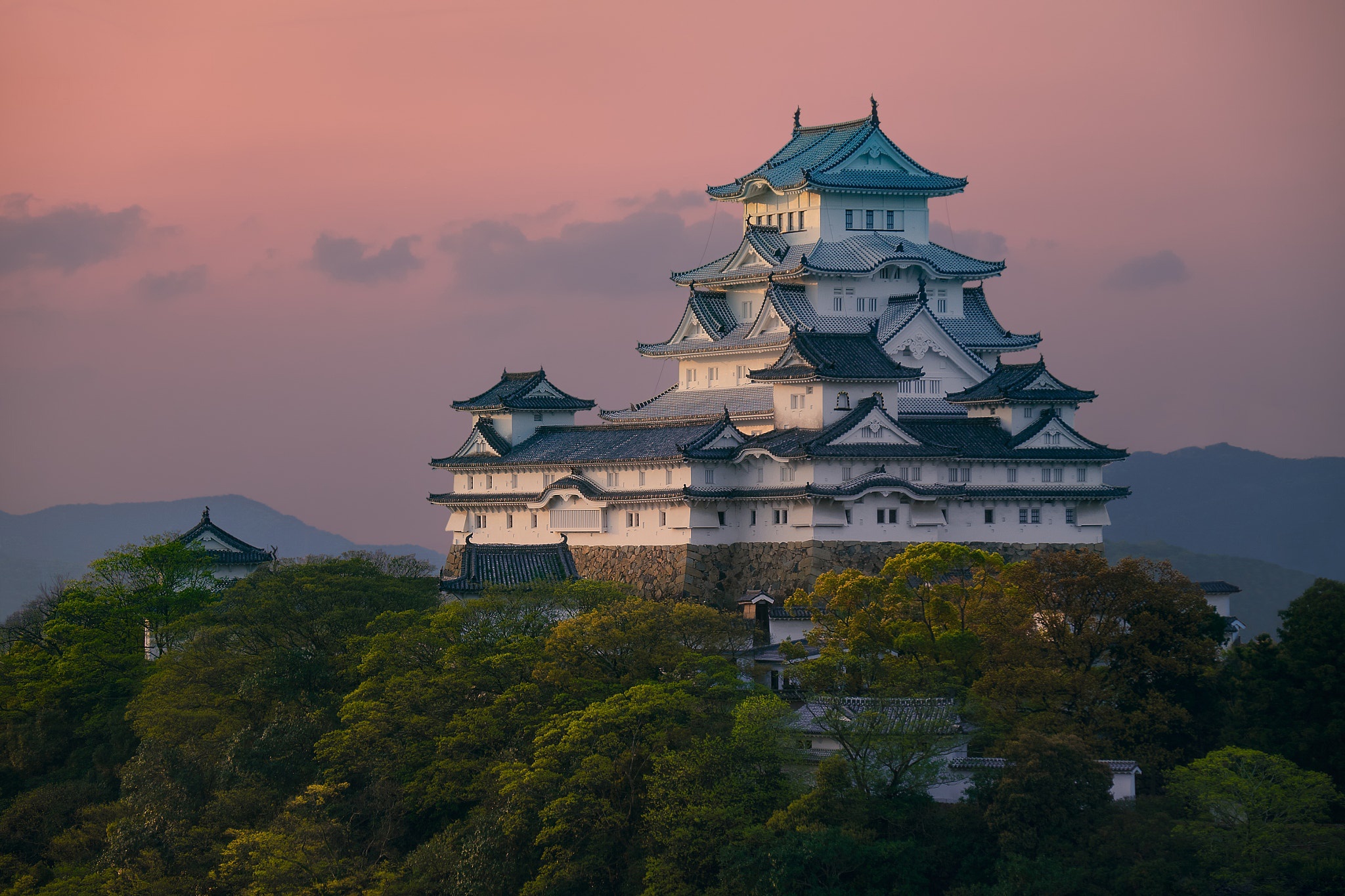 япония замок