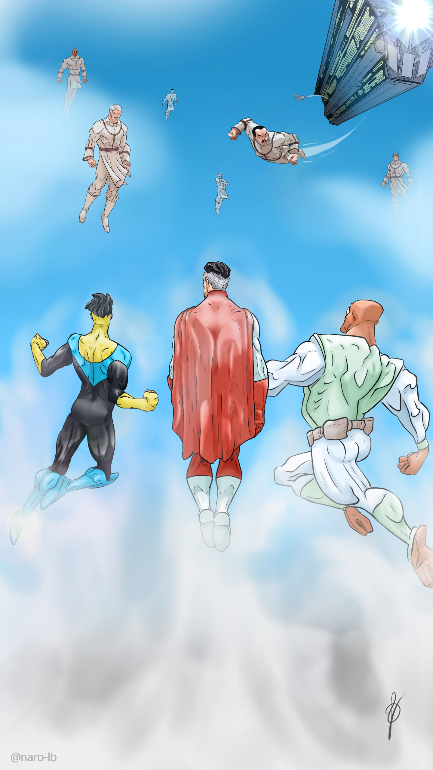 Invincible Wallpaper for Mobile, Tablet, and Desktop