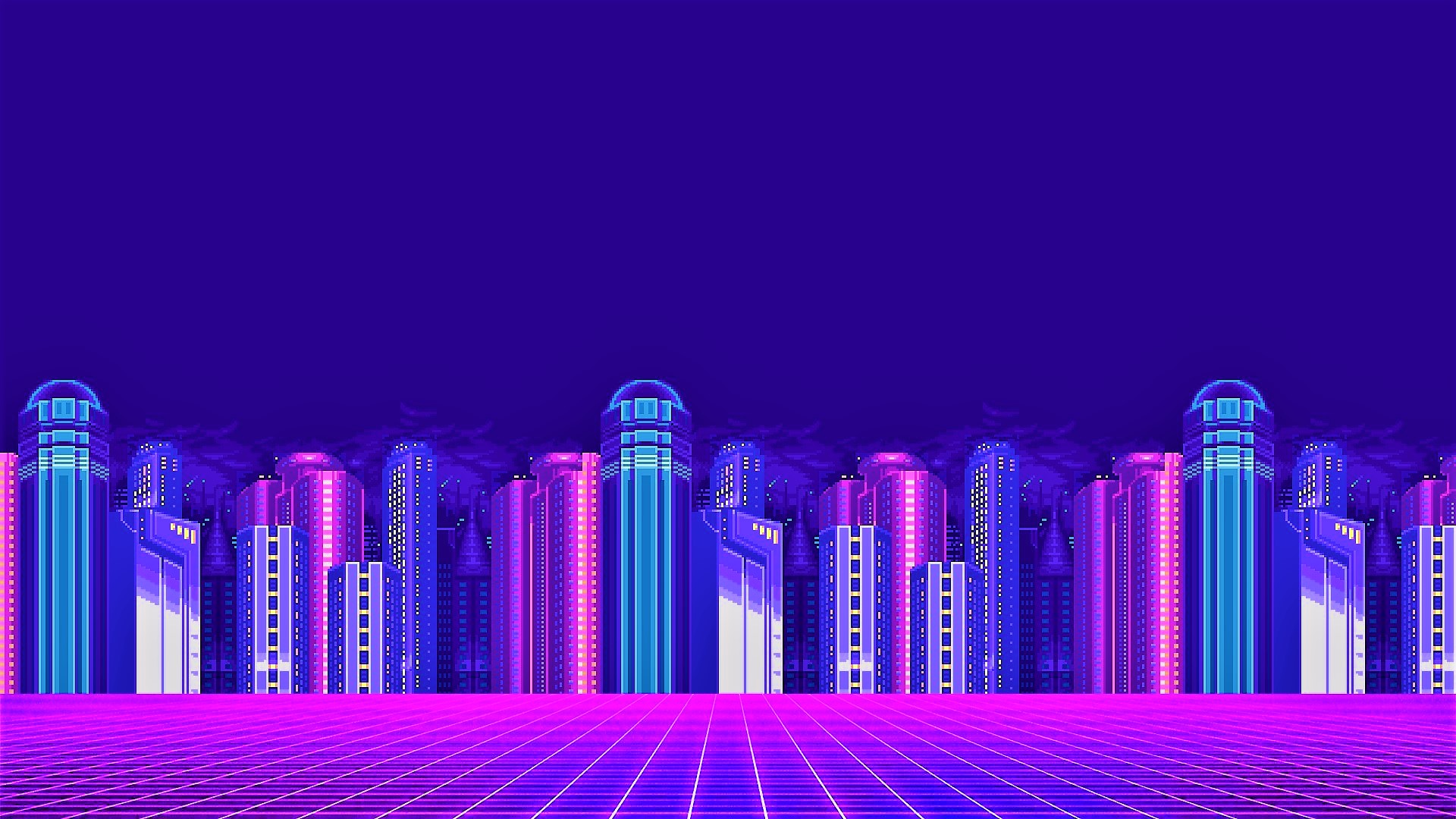 Фиолетовый город