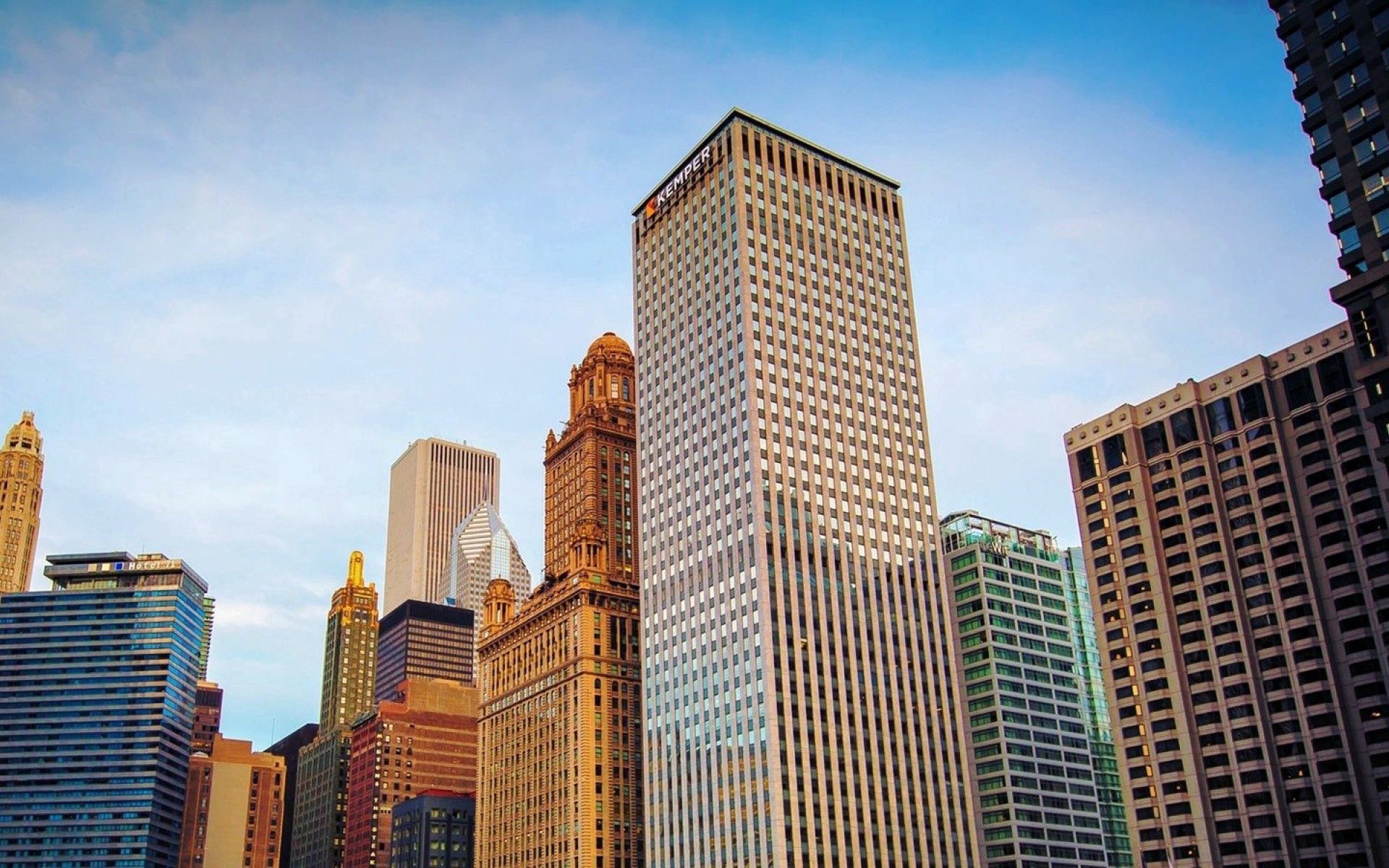 Handy-Wallpaper Chicago, Städte, Gebäude, Wolkenkratzer, Sky kostenlos herunterladen.