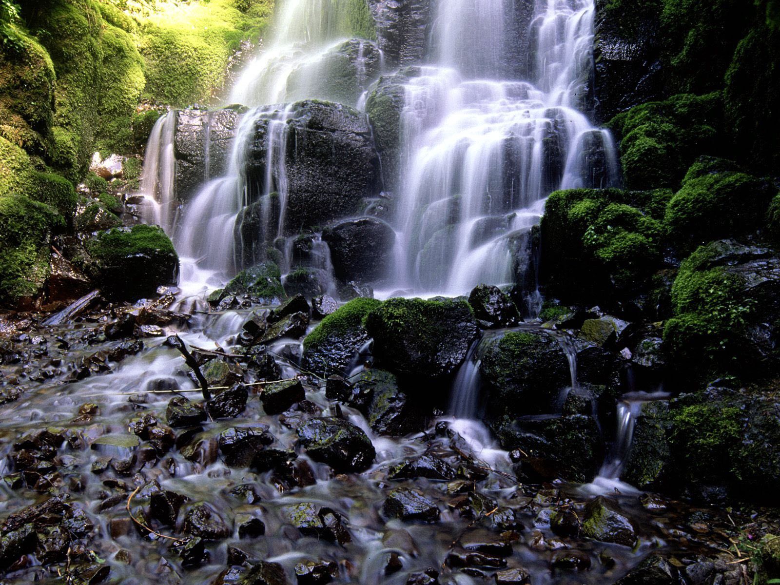 gorge, nature, stones, waterfall, cascades, flow, stream